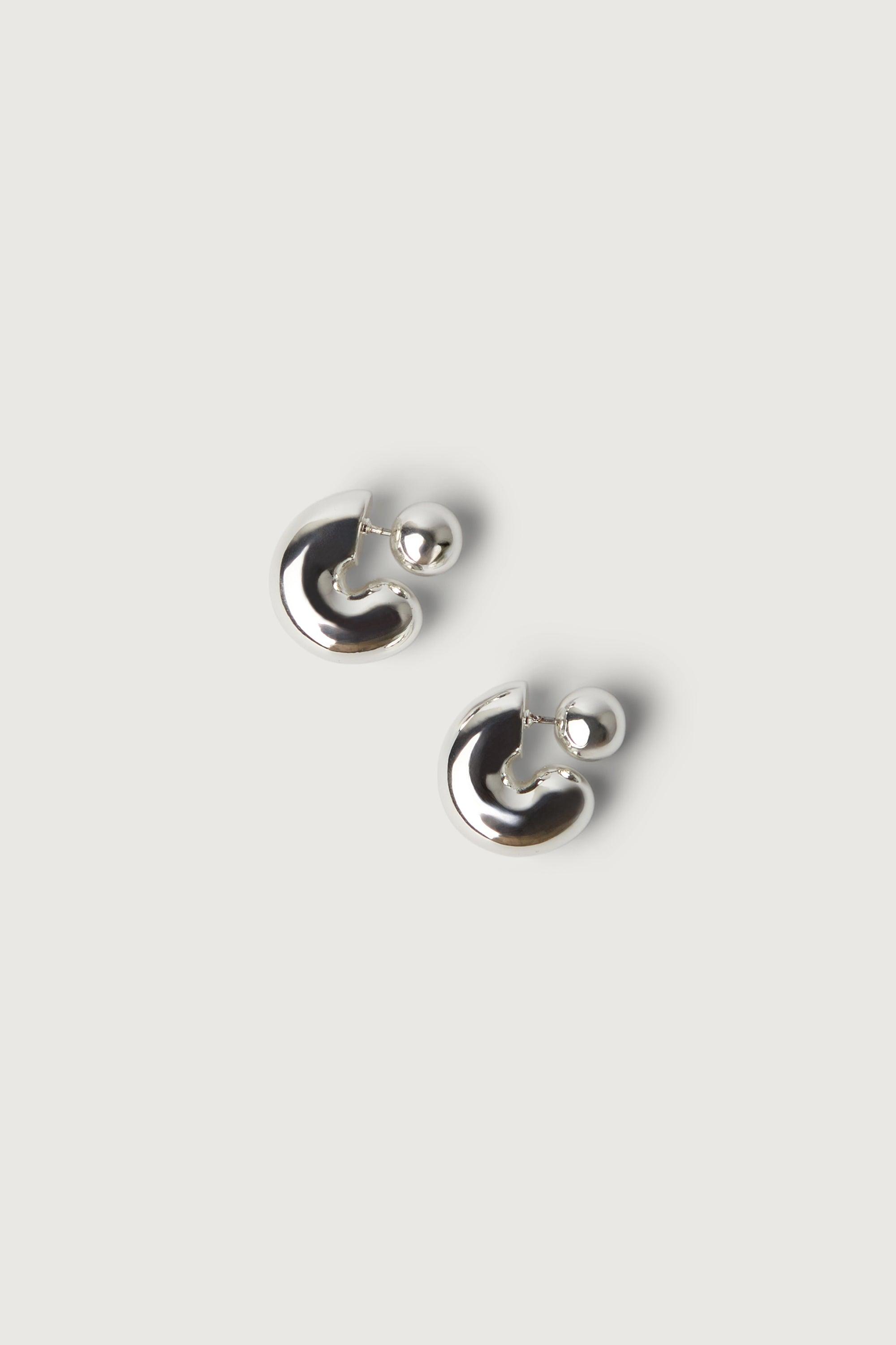 REVERSIBLE BUBBLE STUD EARRINGS by OAK + FORT