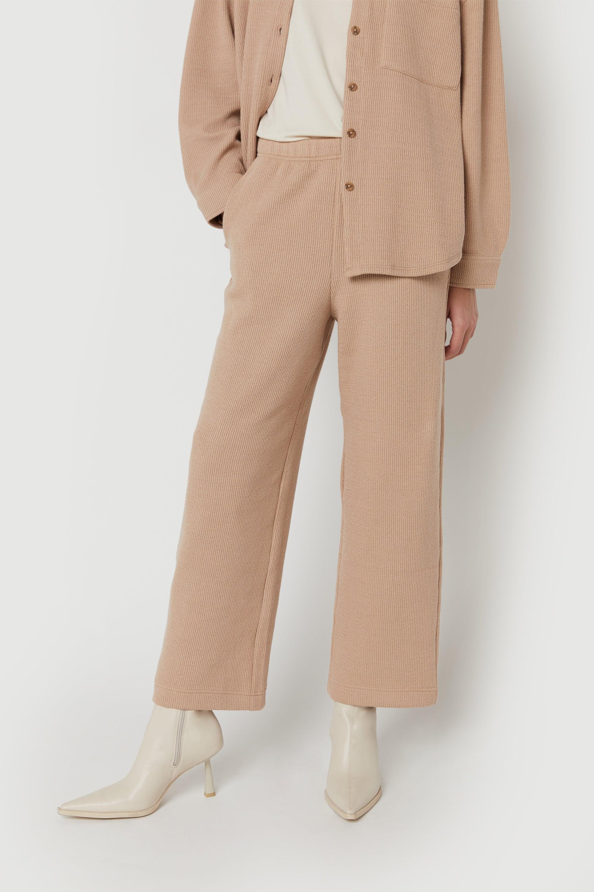 RIB-KNIT PANT by OAK + FORT