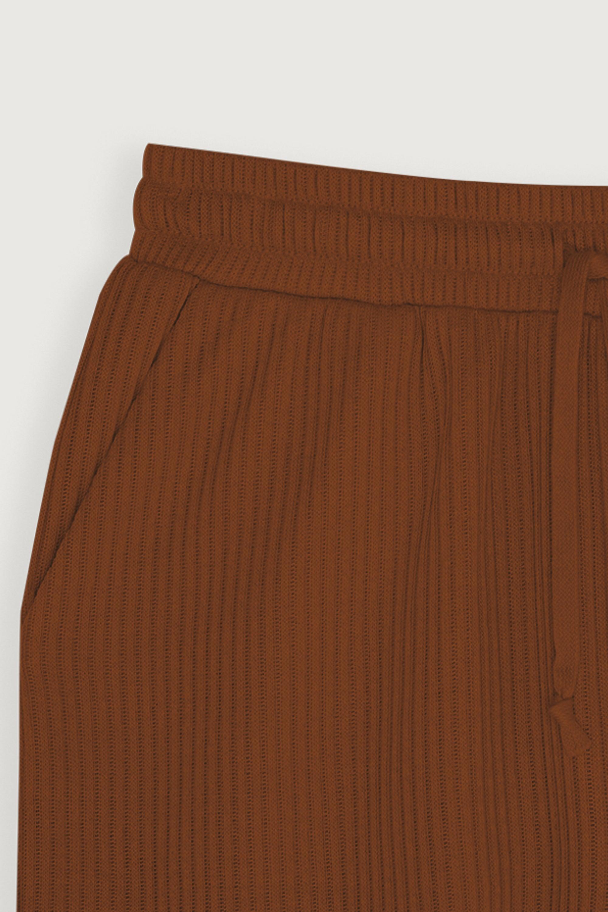 RIBBED KNIT SHORT by OAK + FORT