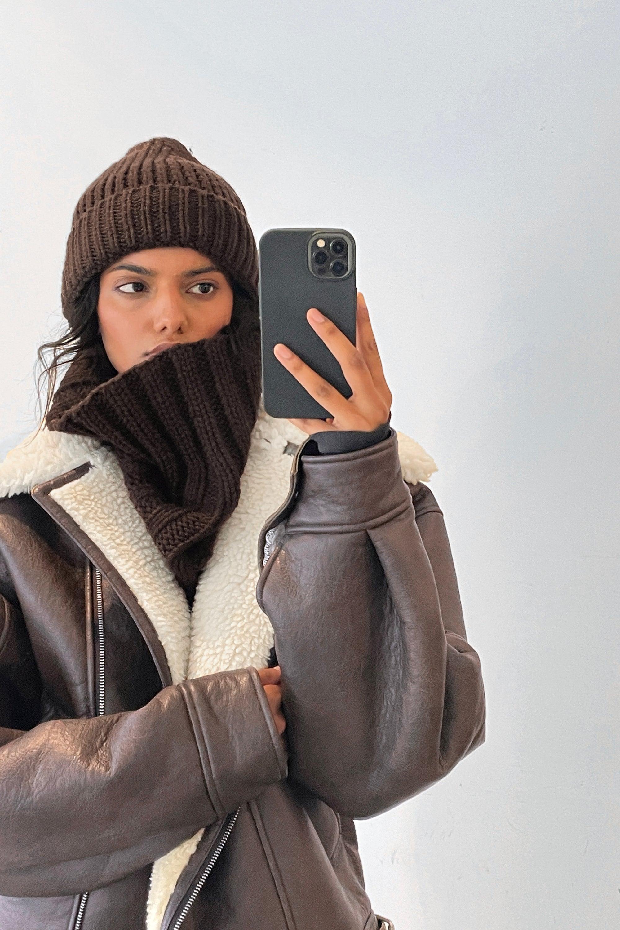 RIBBED NECK GAITER by OAK + FORT