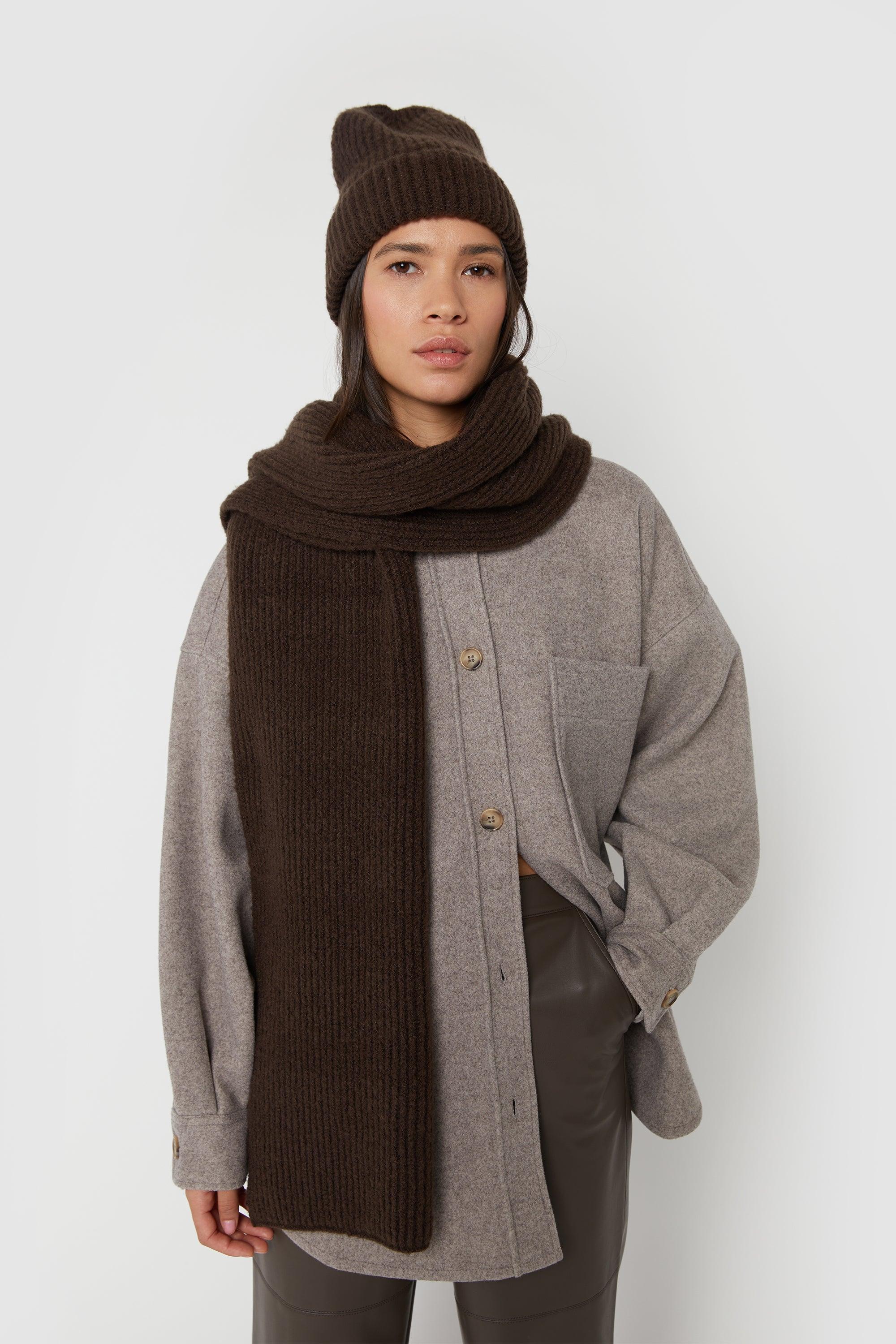 RIBBED SCARF by OAK + FORT