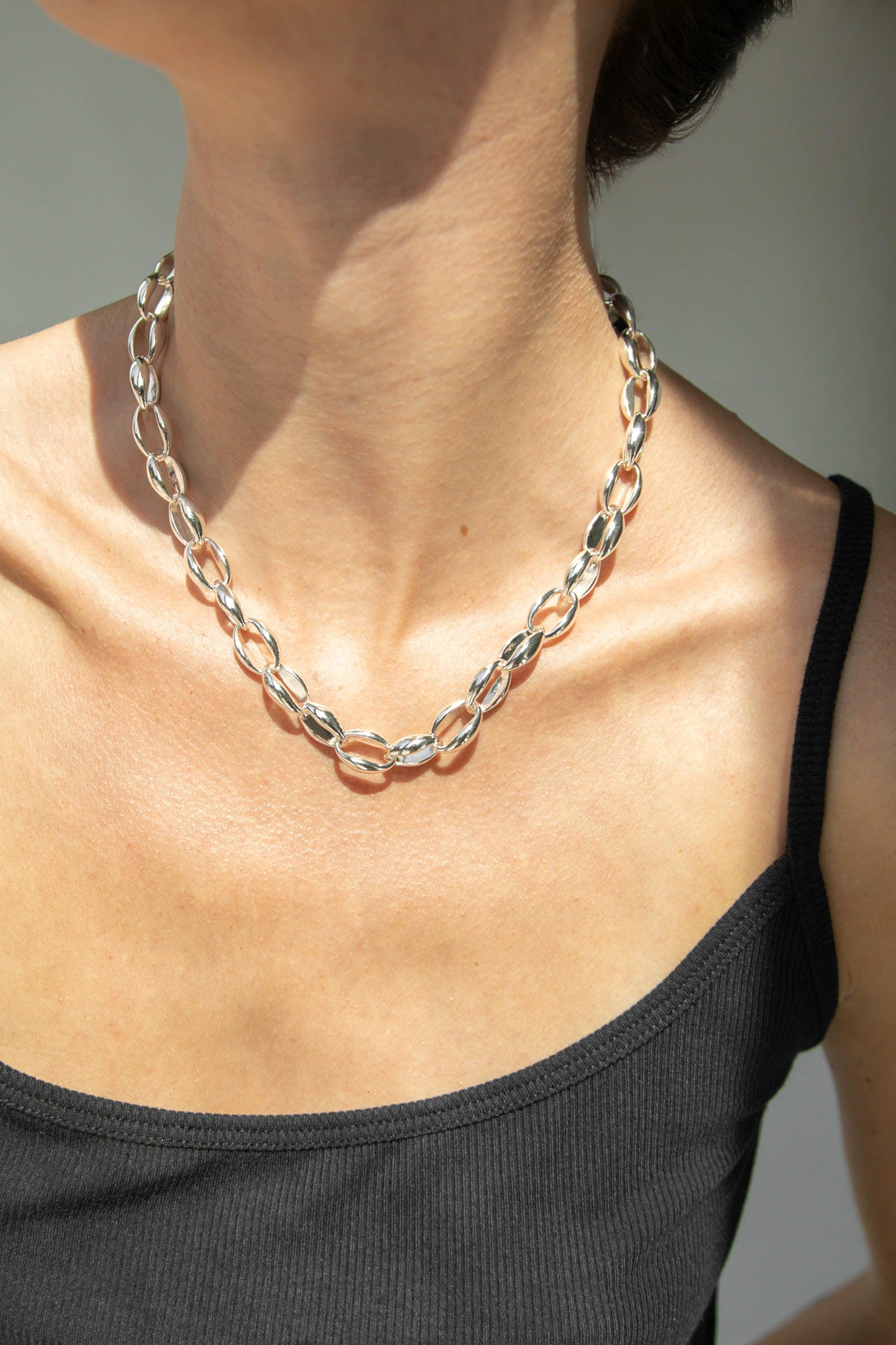 ROLO CHAIN NECKLACE WITH TOGGLE by OAK + FORT
