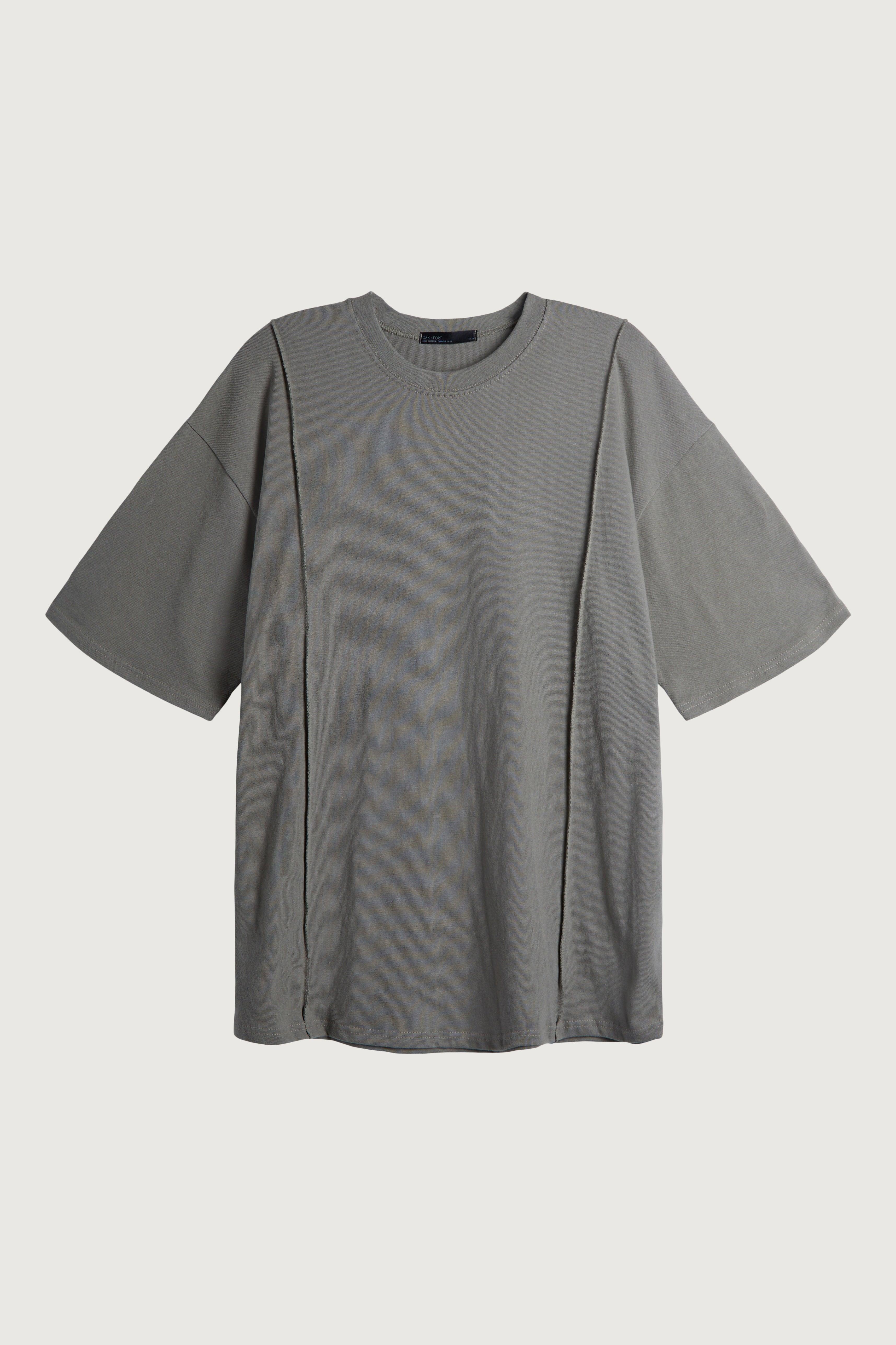 ROUND NECK OVERSIZED TEE by OAK + FORT