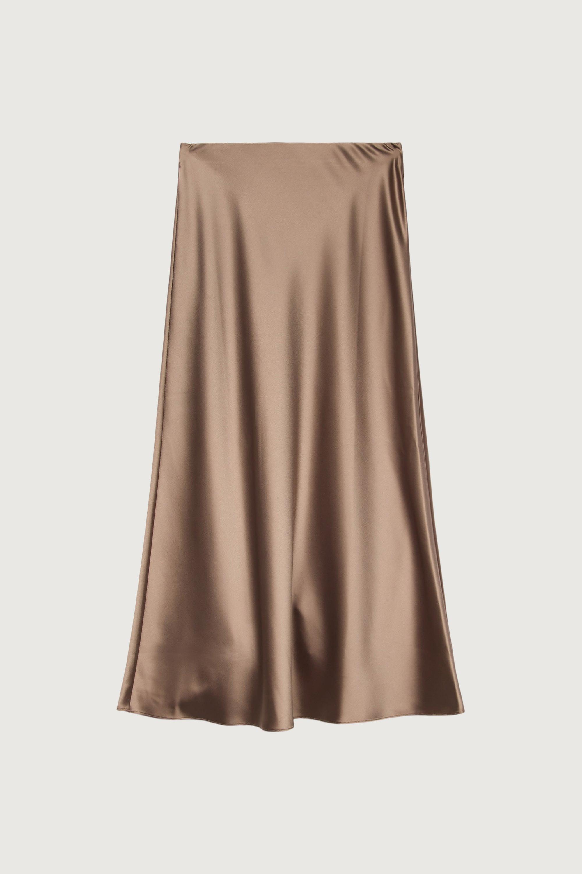 SATIN MAXI SKIRT by OAK + FORT