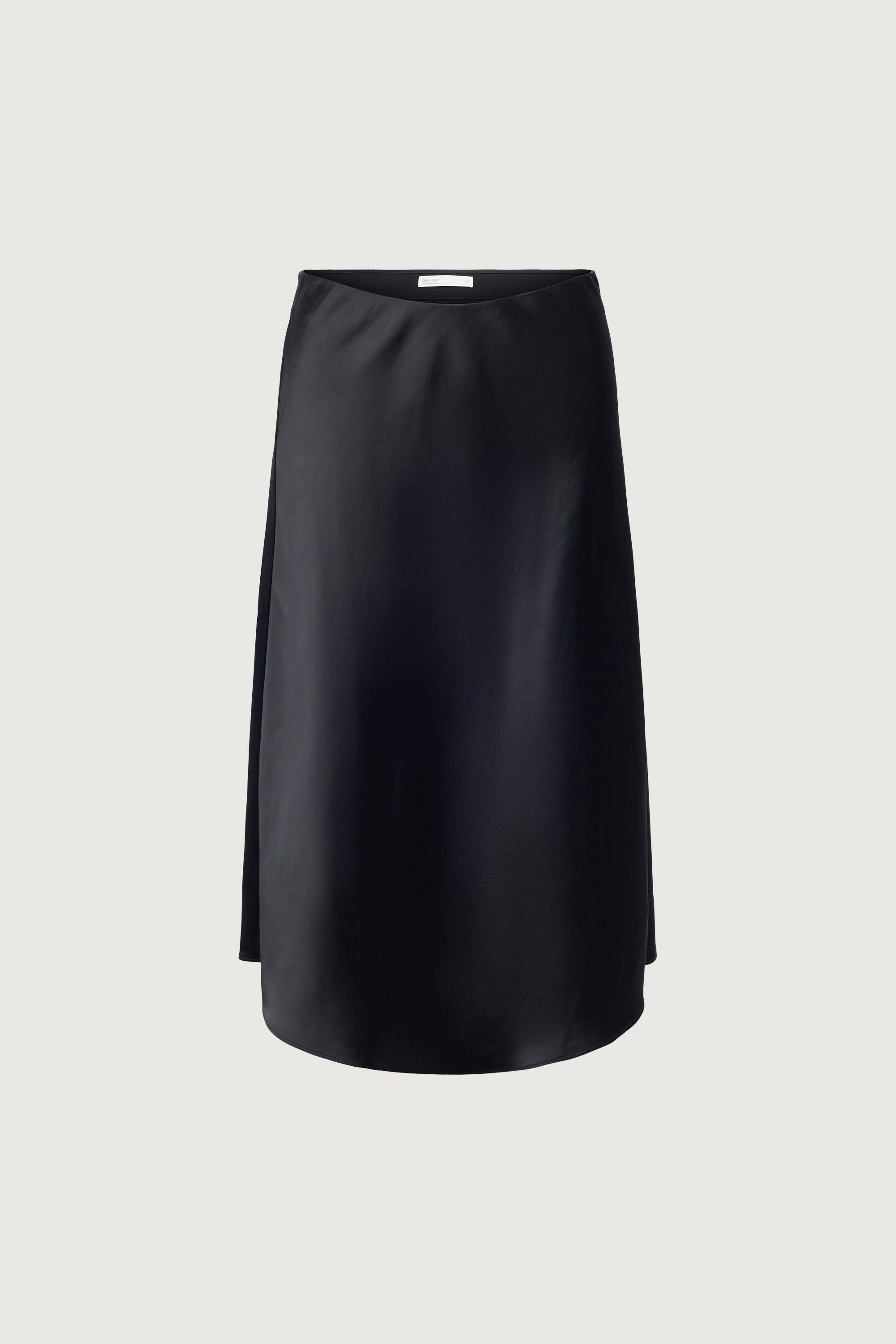 SATIN MIDI SLIP SKIRT by OAK + FORT