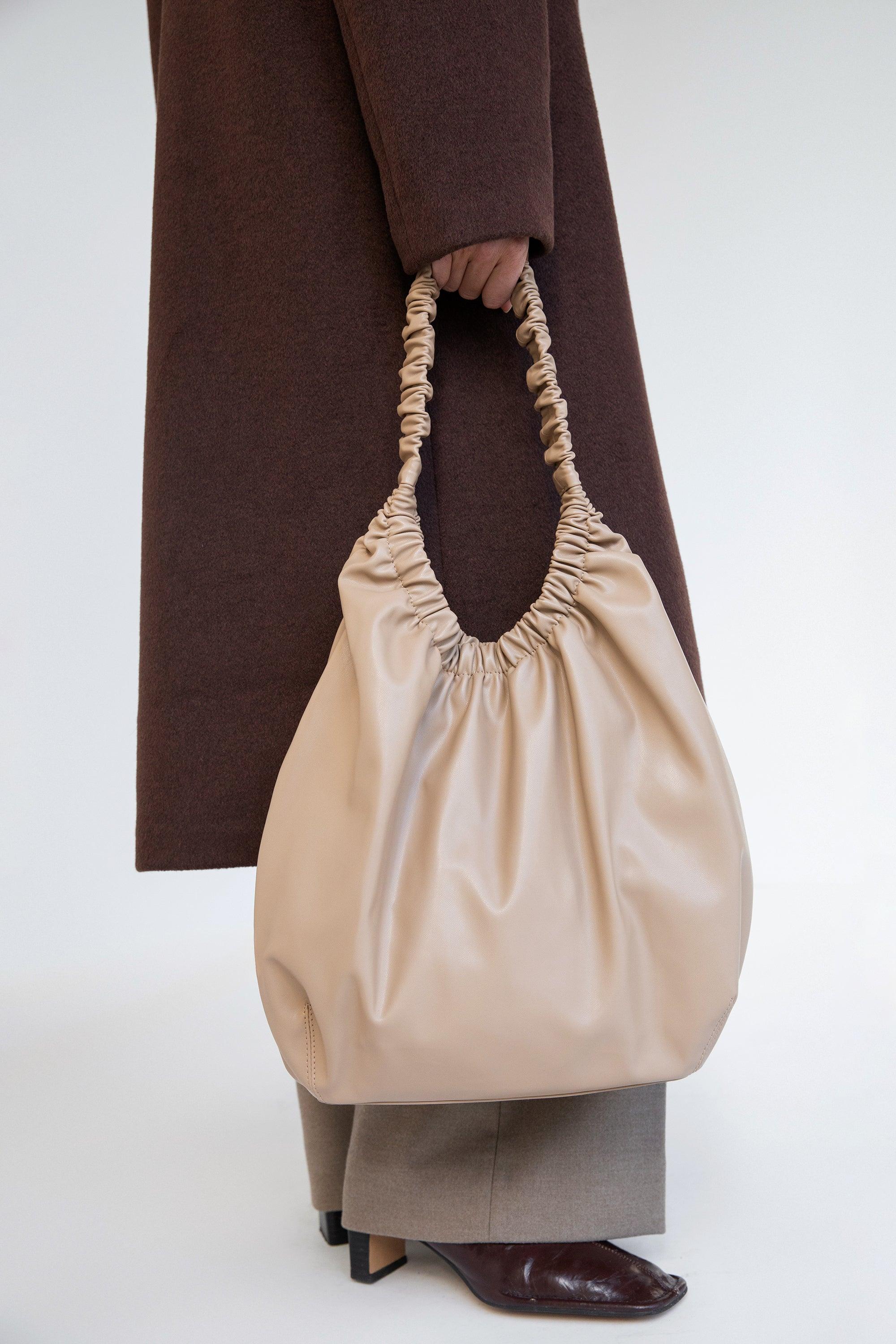 SCRUNCHED STRAP SHOULDER BAG by OAK + FORT
