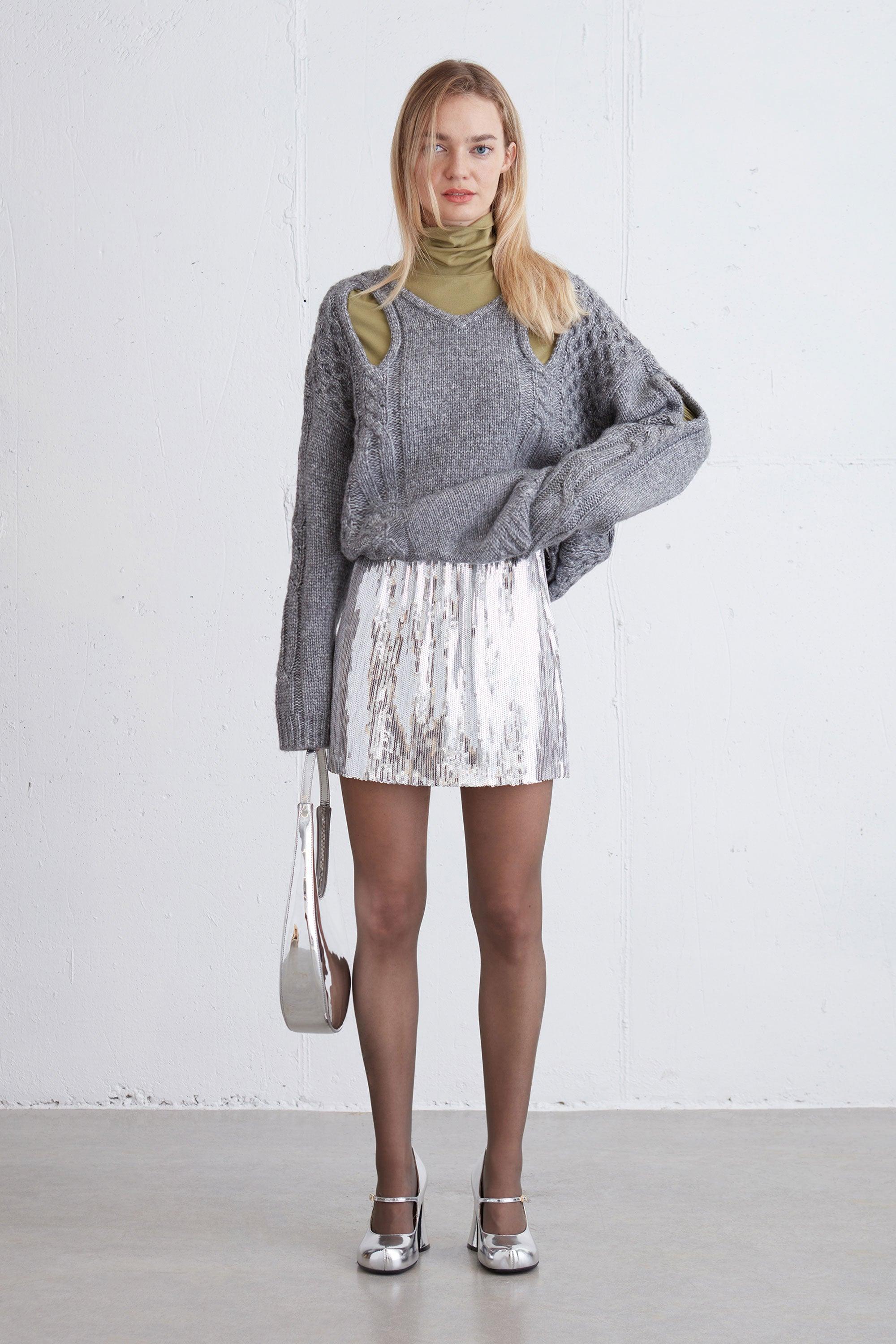 SEQUIN MINI SKIRT by OAK + FORT