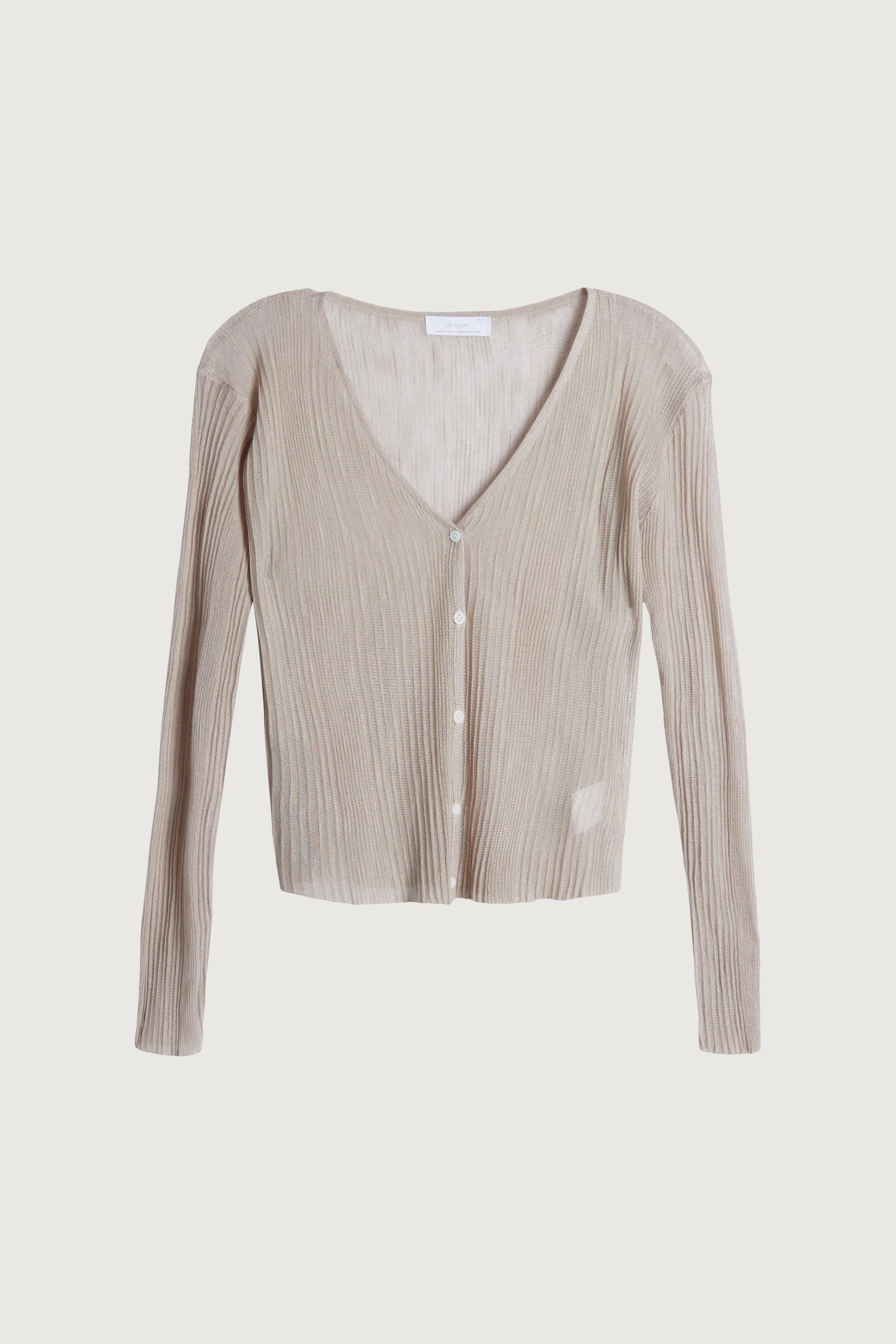 SHEER CARDIGAN by OAK + FORT
