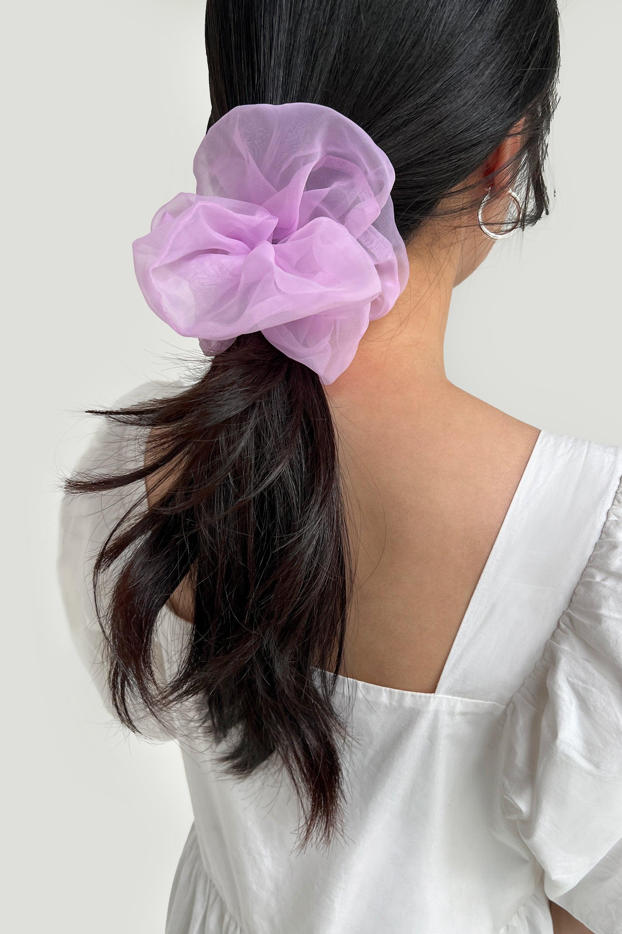 SHEER HAIR SCRUNCHIE by OAK + FORT