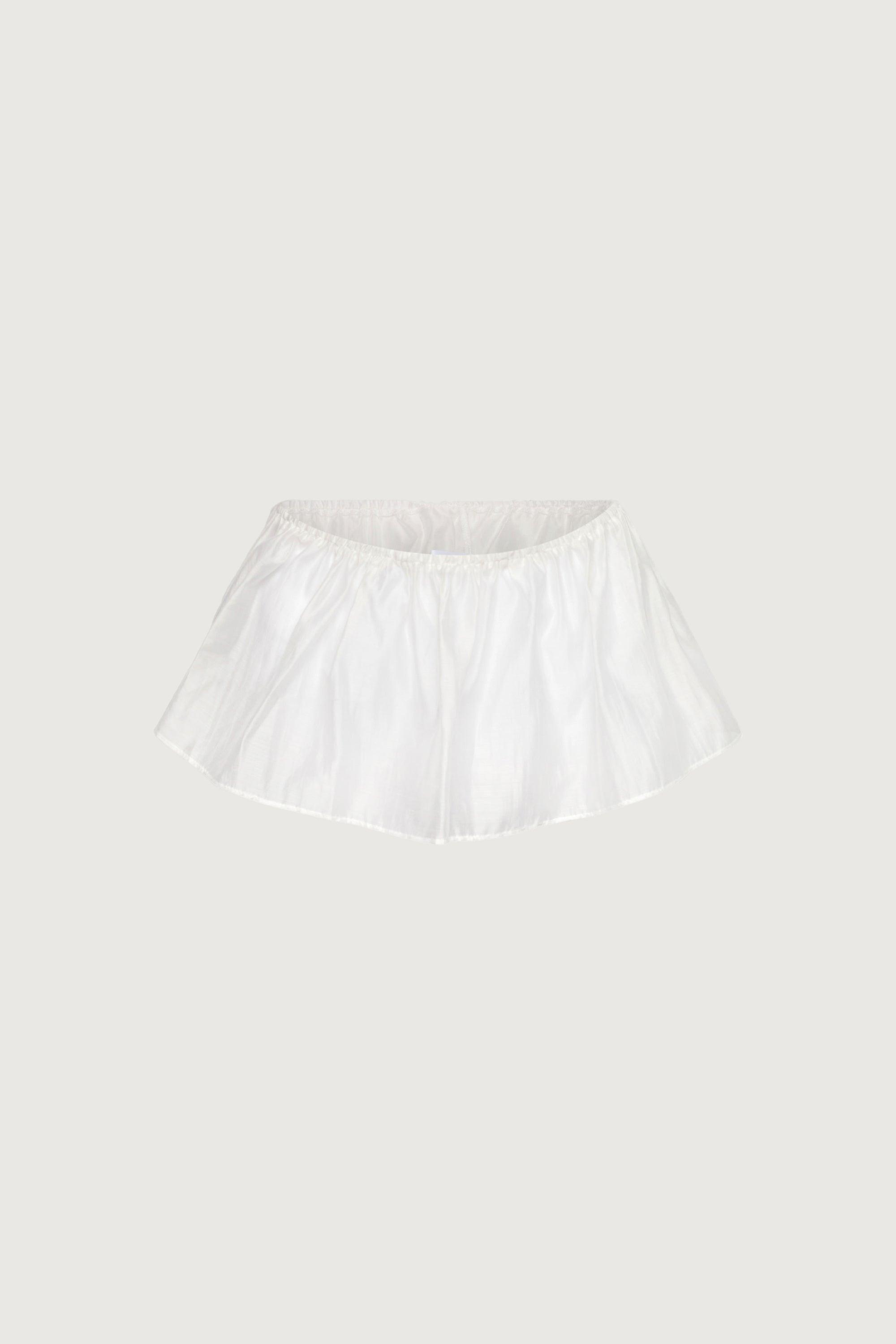 SHEER LAYERING MICRO SKIRT by OAK + FORT