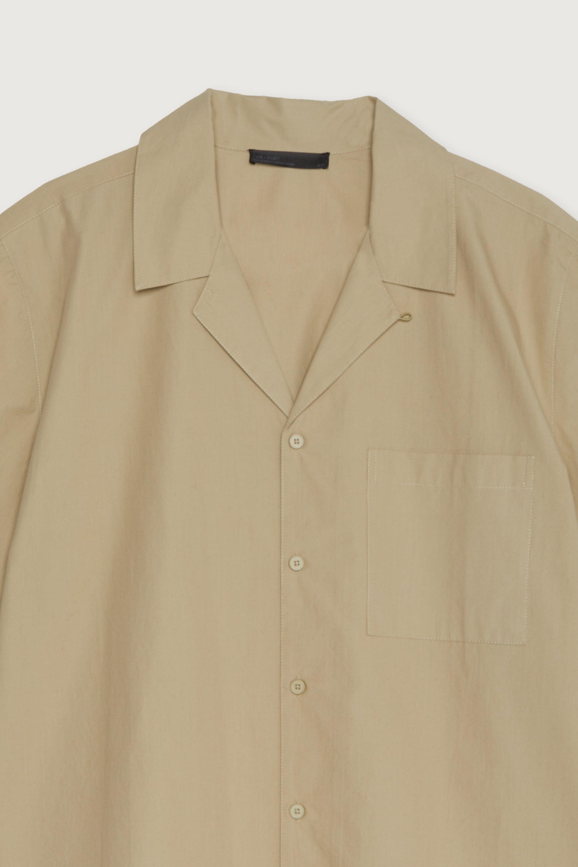 SHORT SLEEVE COTTON SHIRT by OAK + FORT