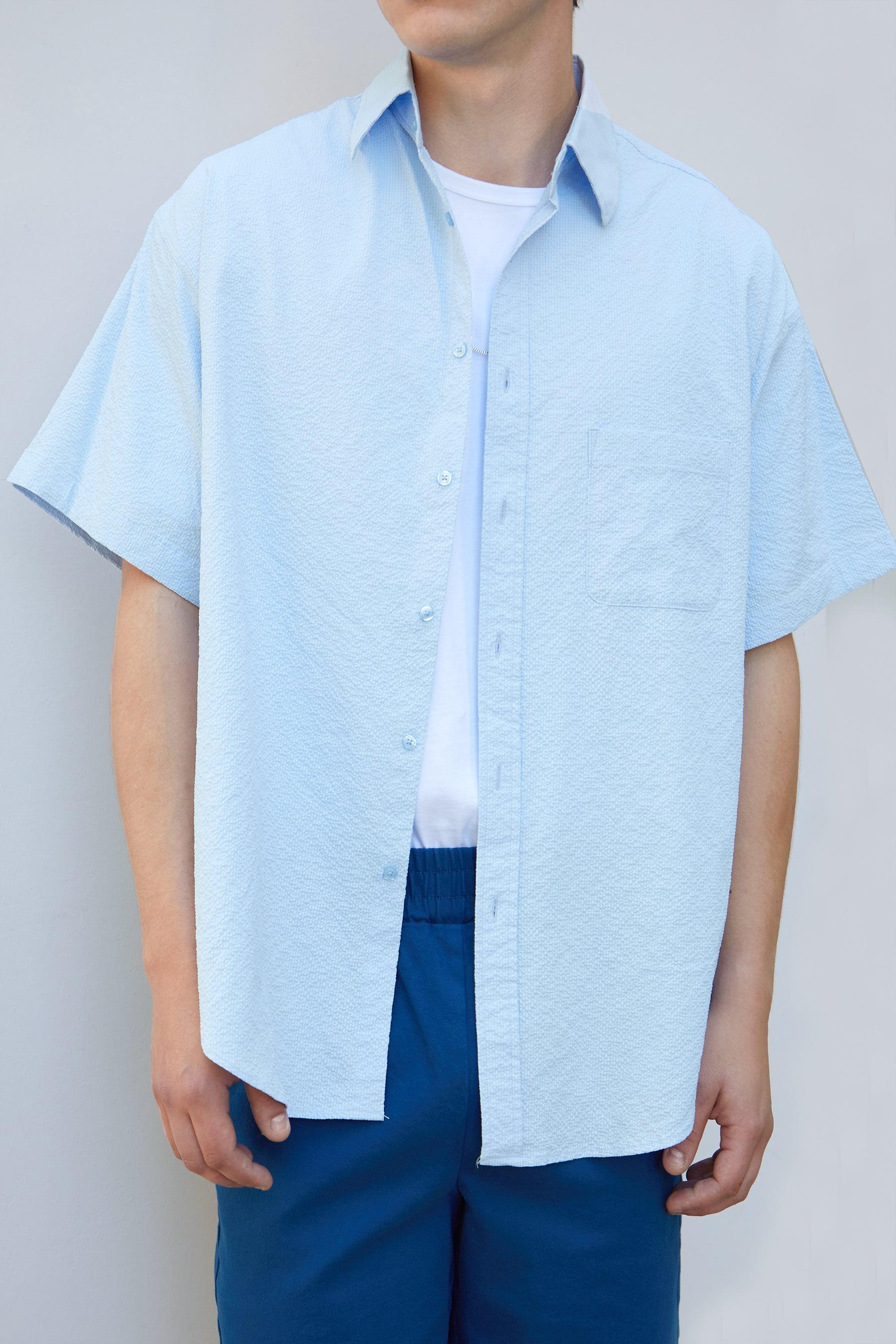 SHORT SLEEVE SHIRT WITH POCKET by OAK + FORT