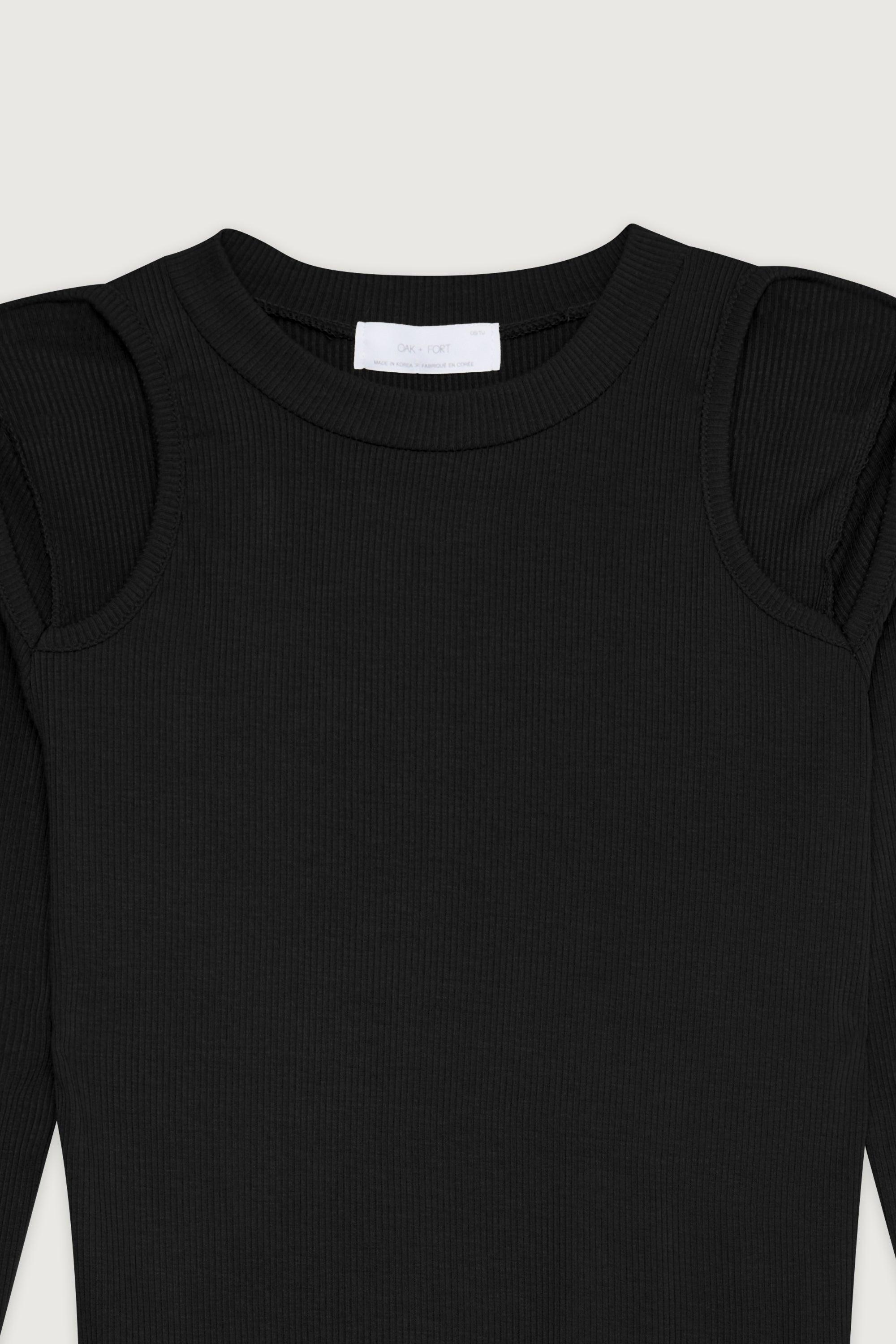 SHOULDER CUTOUT TOP by OAK + FORT