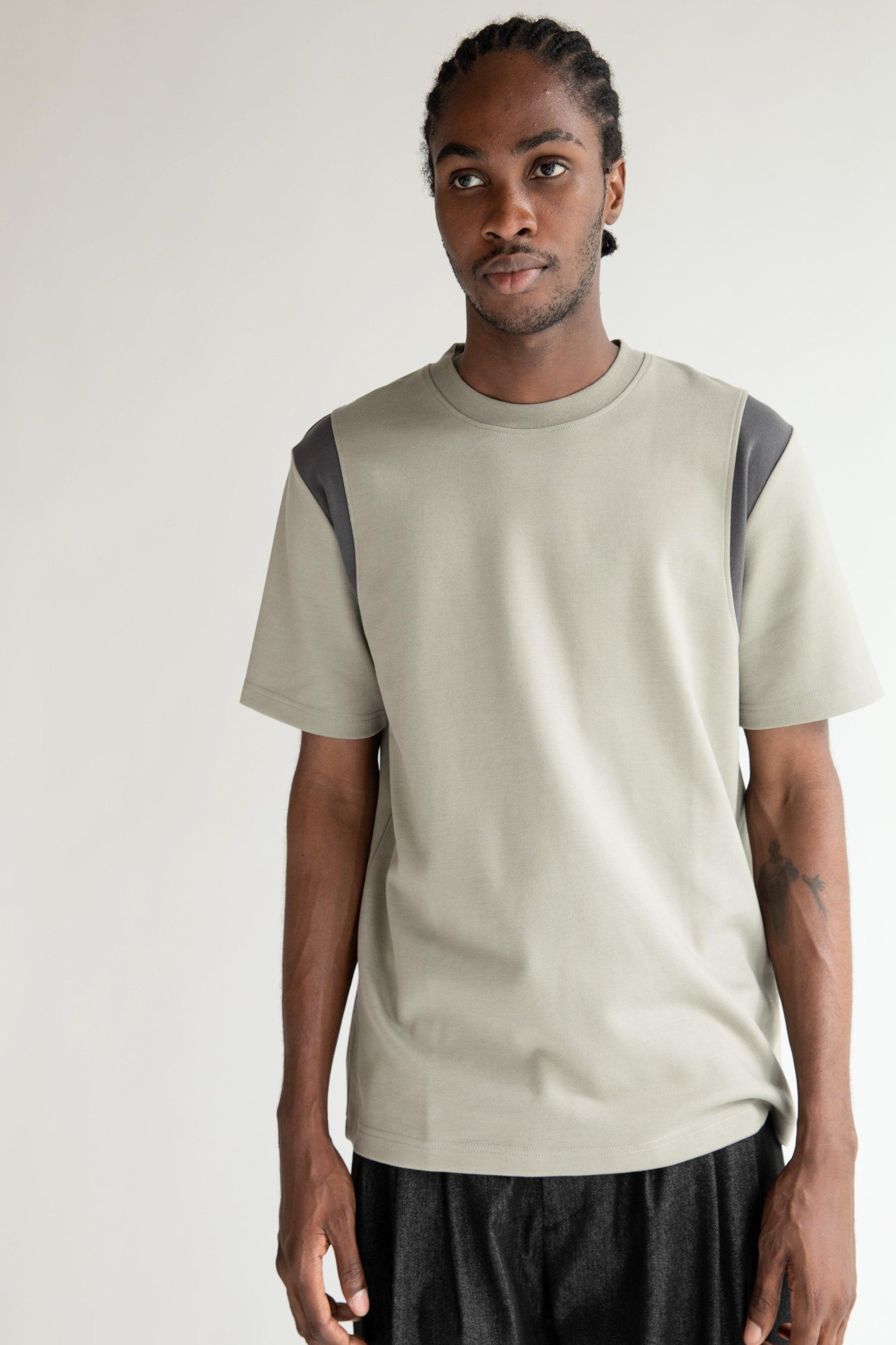 SHOULDER PANEL T-SHIRT by OAK + FORT