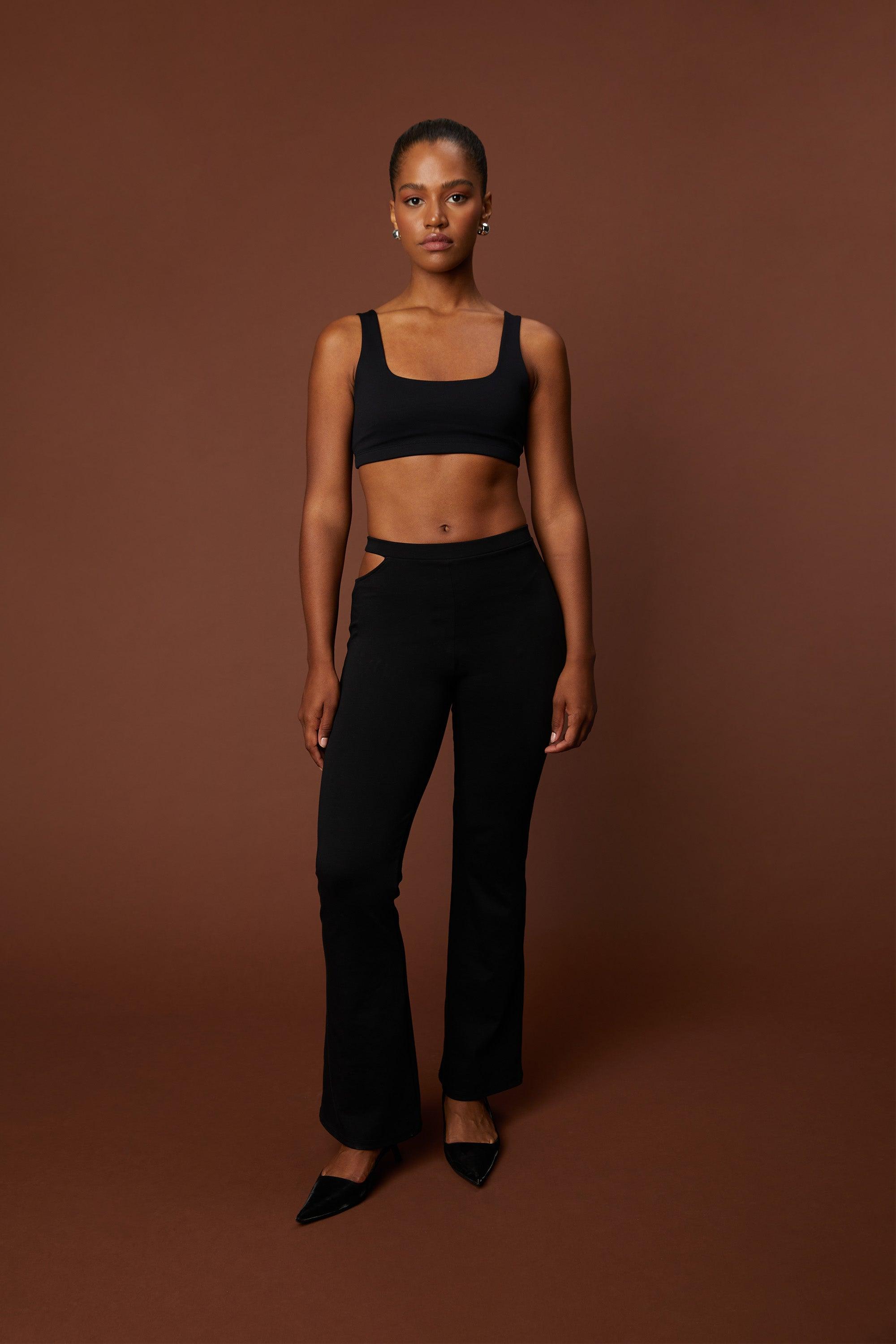 SIDE CUT-OUT PANTS by OAK + FORT