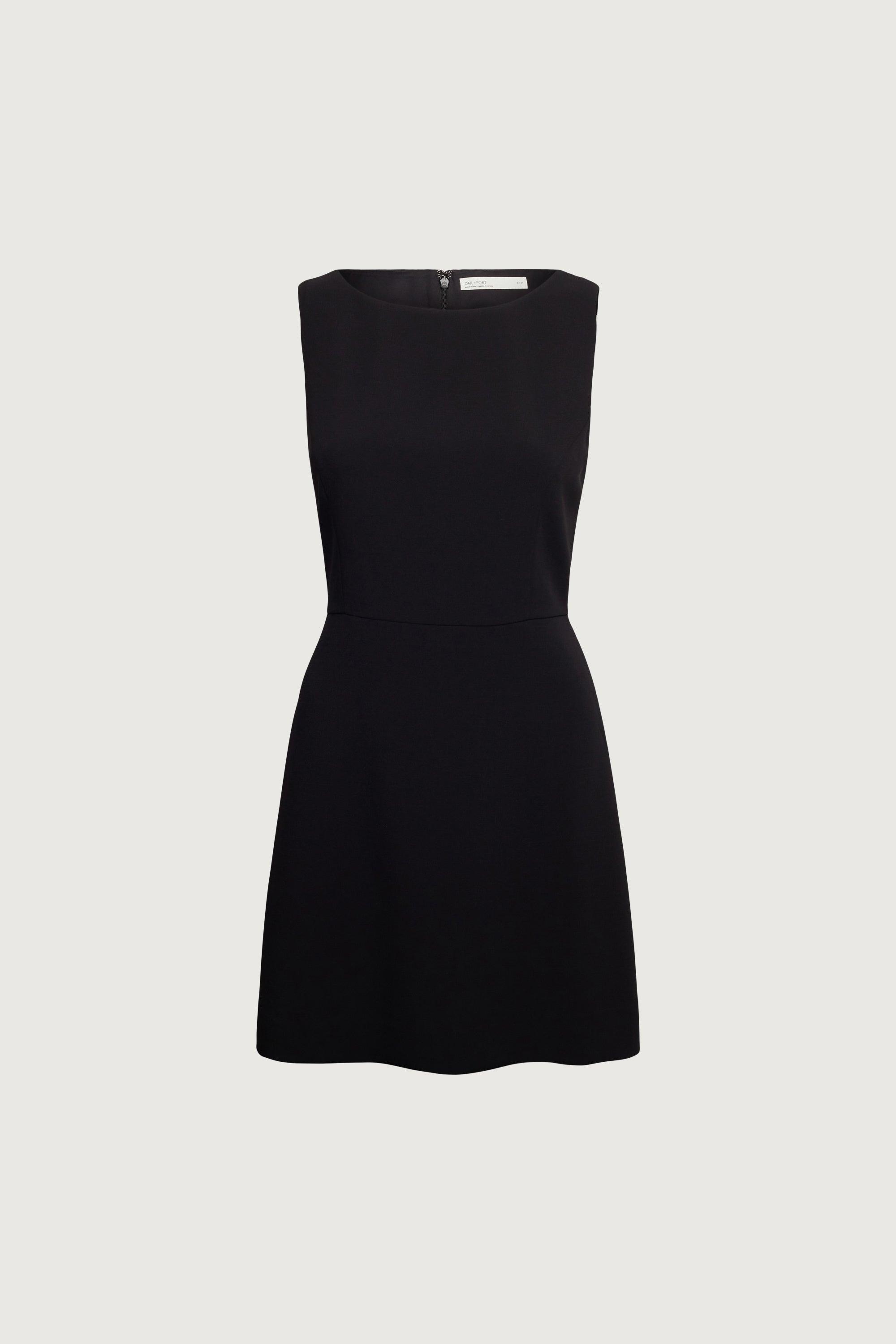 SLEEVELESS A-LINE MINI DRESS by OAK + FORT
