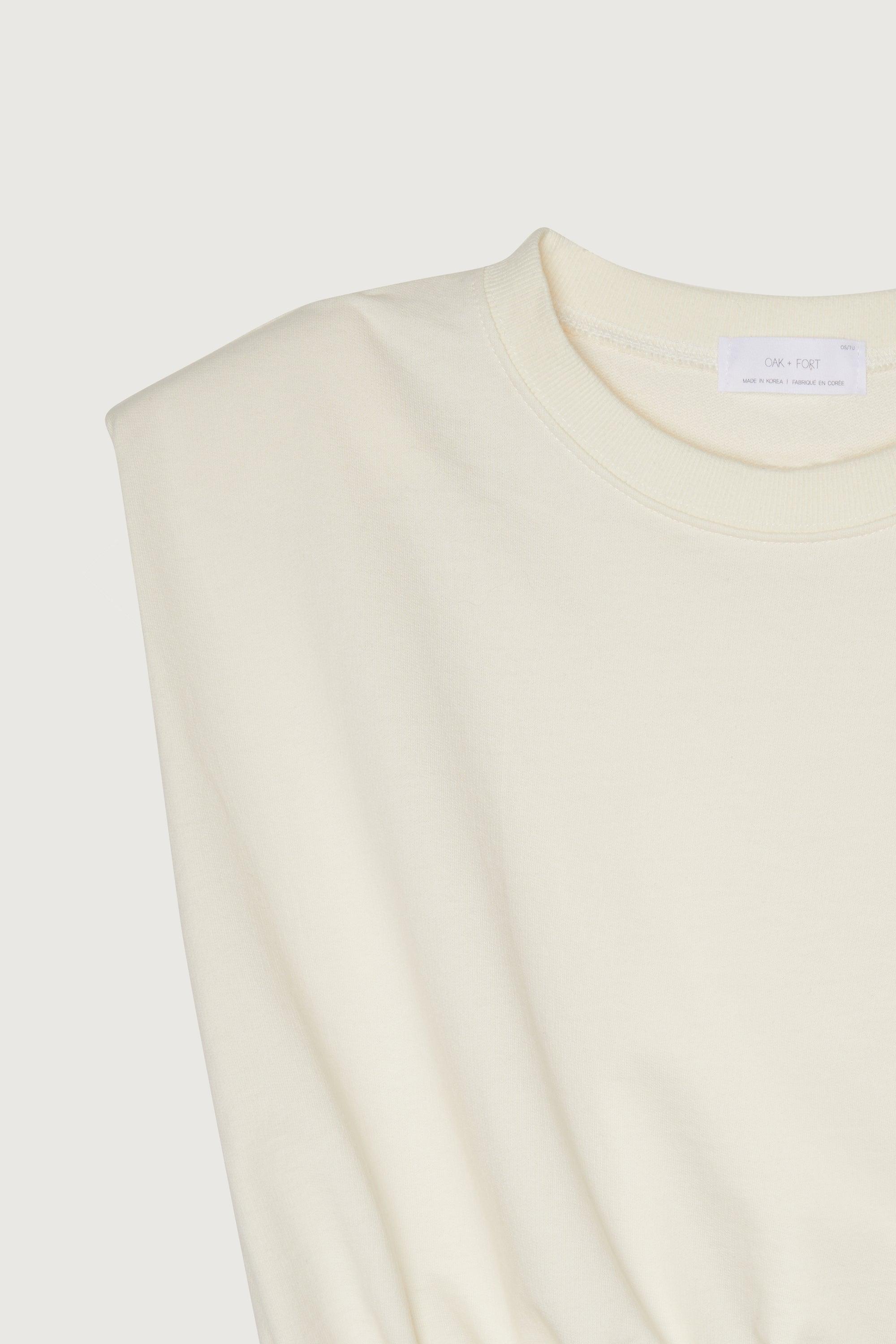 SLEEVELESS CREWNECK TEE by OAK + FORT