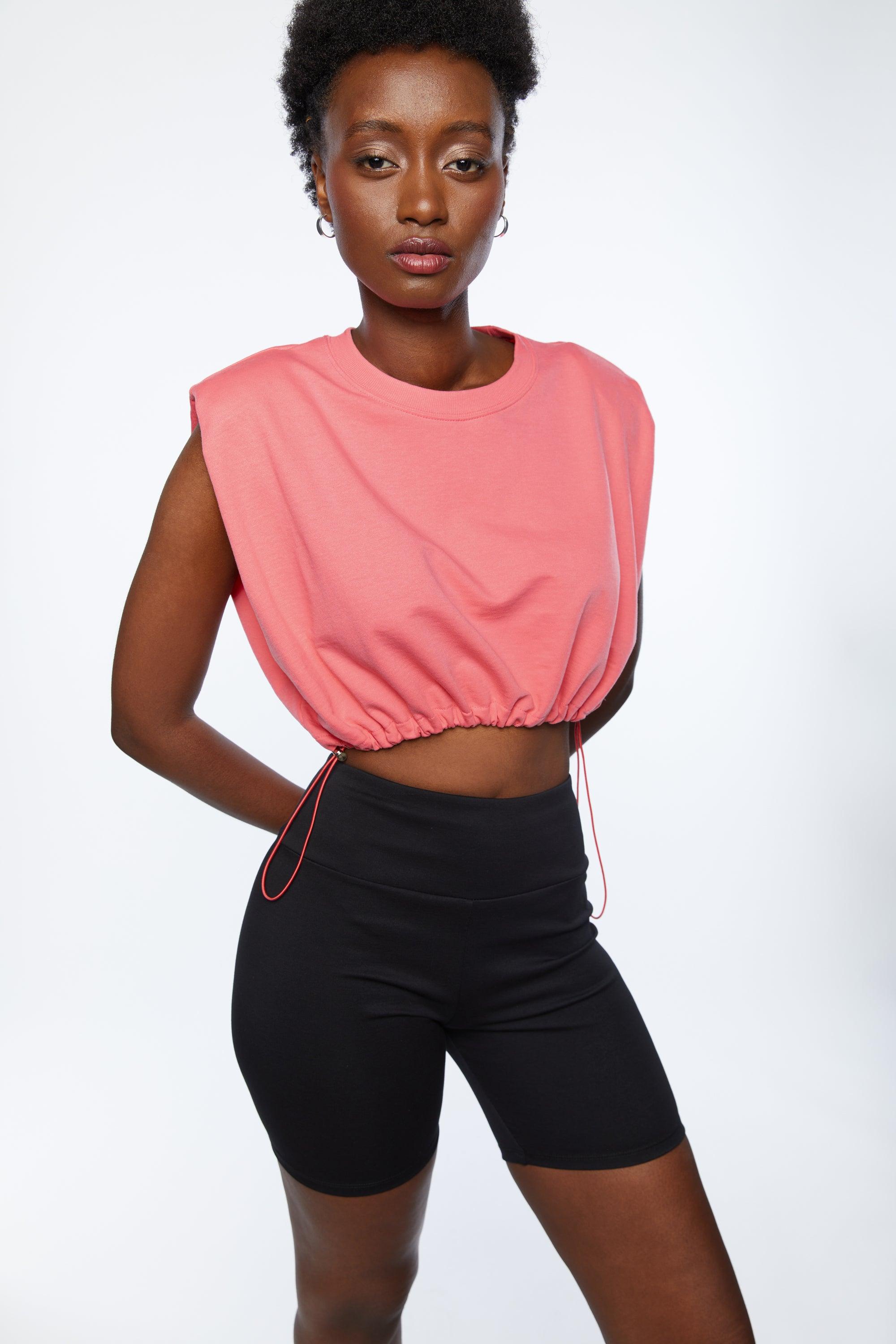 SLEEVELESS CREWNECK TEE by OAK + FORT