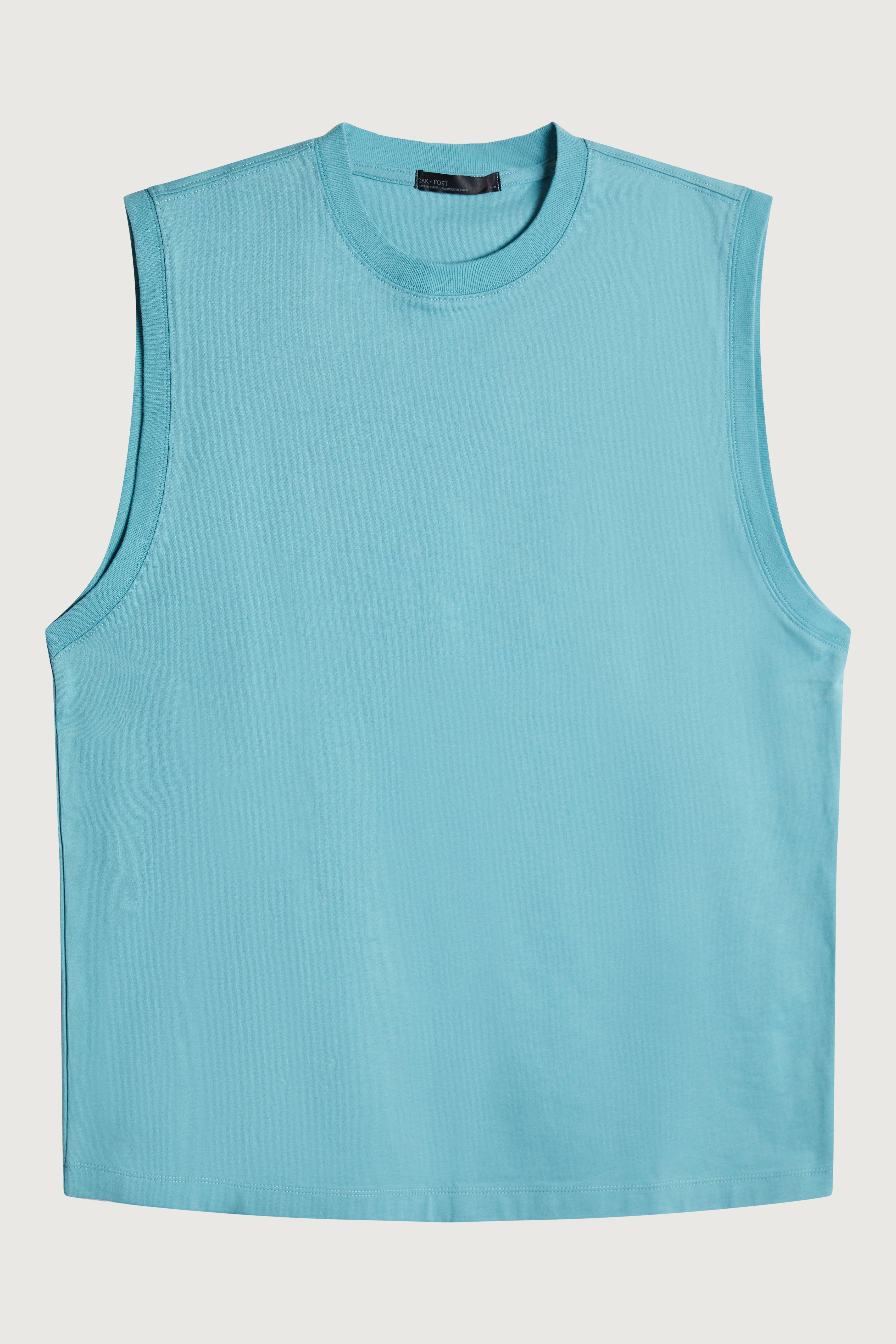 SLEEVELESS MUSCLE TANK by OAK + FORT