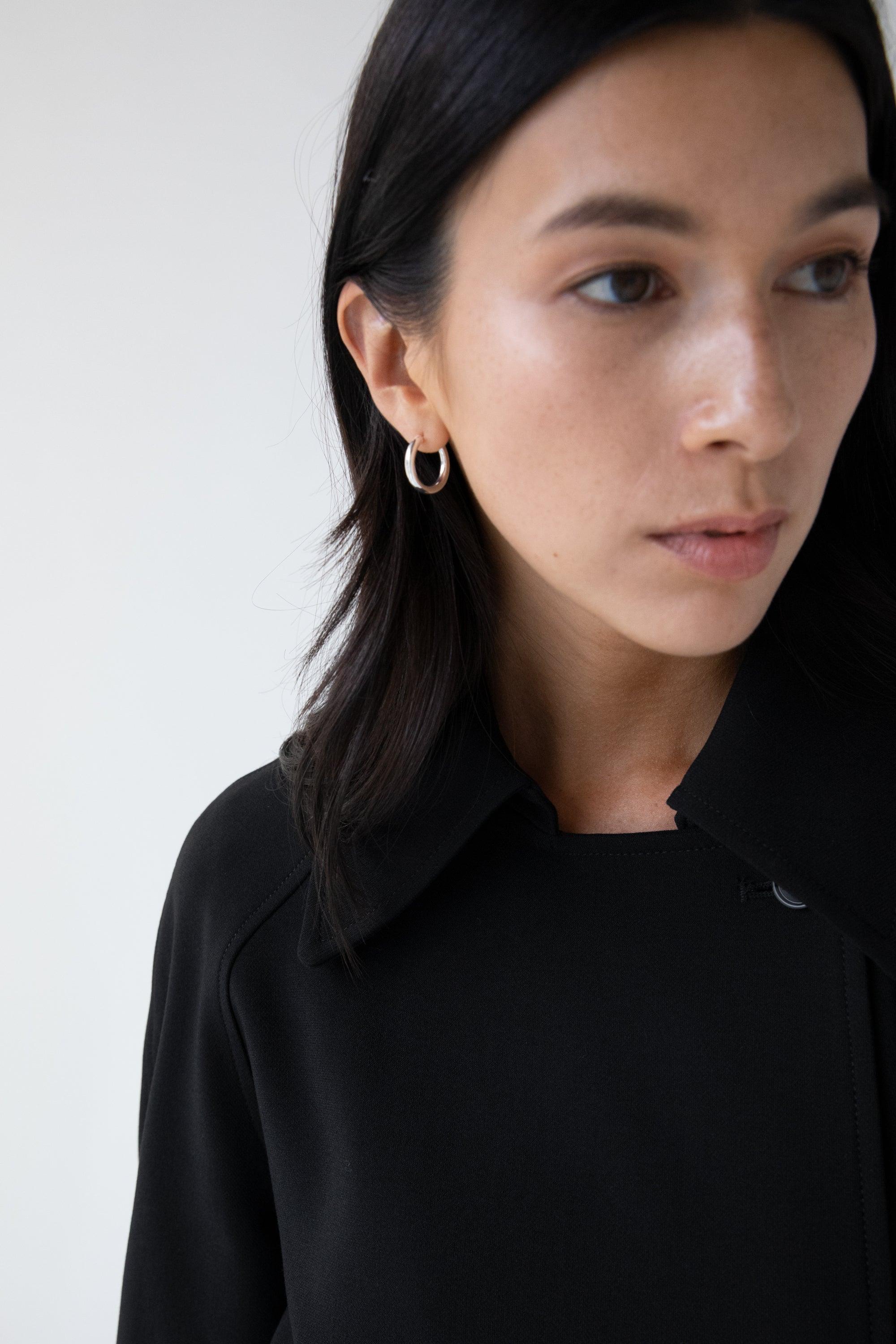 SMALL HOOP EARRINGS by OAK + FORT
