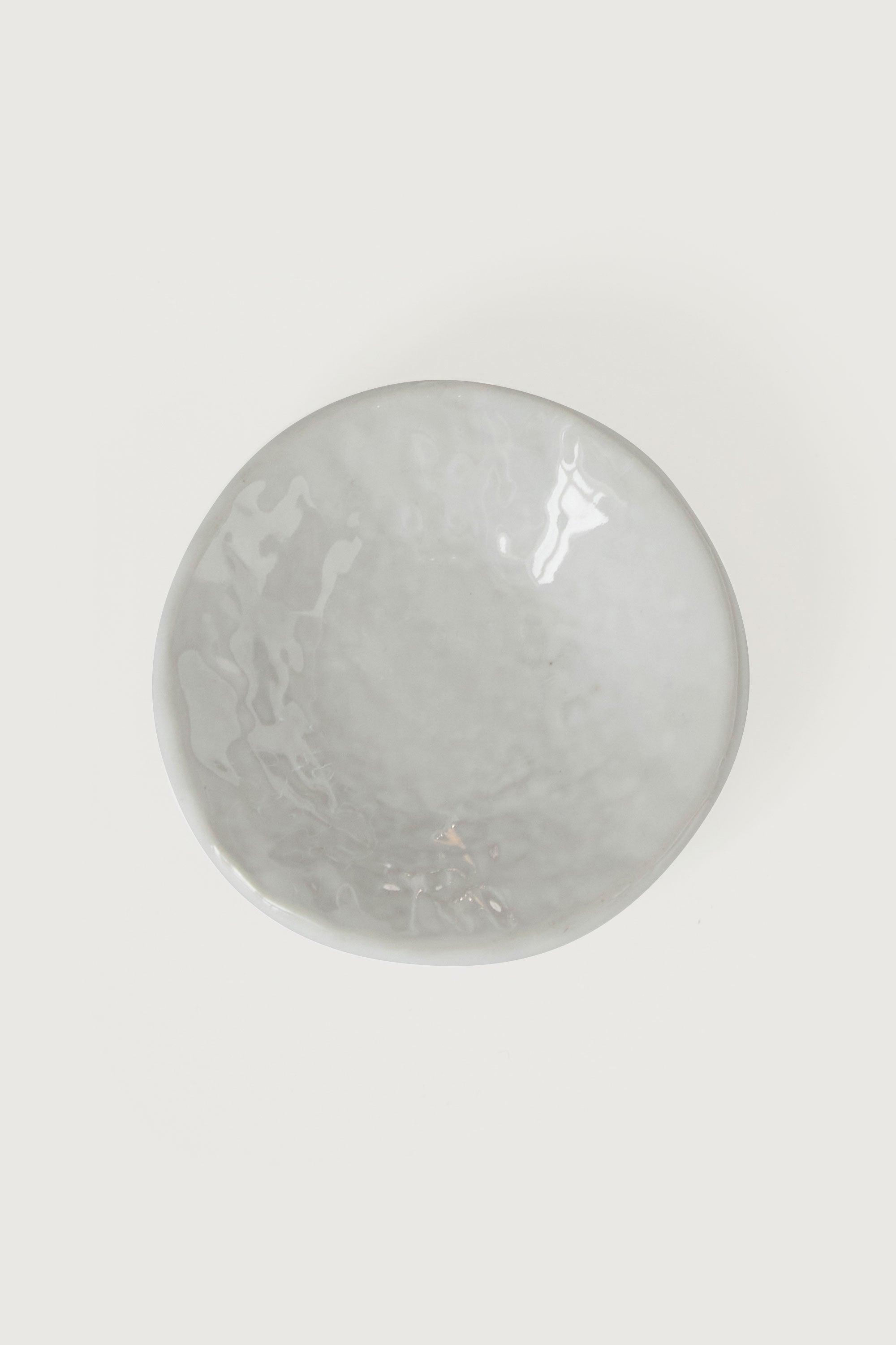 SMALL STONEWARE PLATE by OAK + FORT