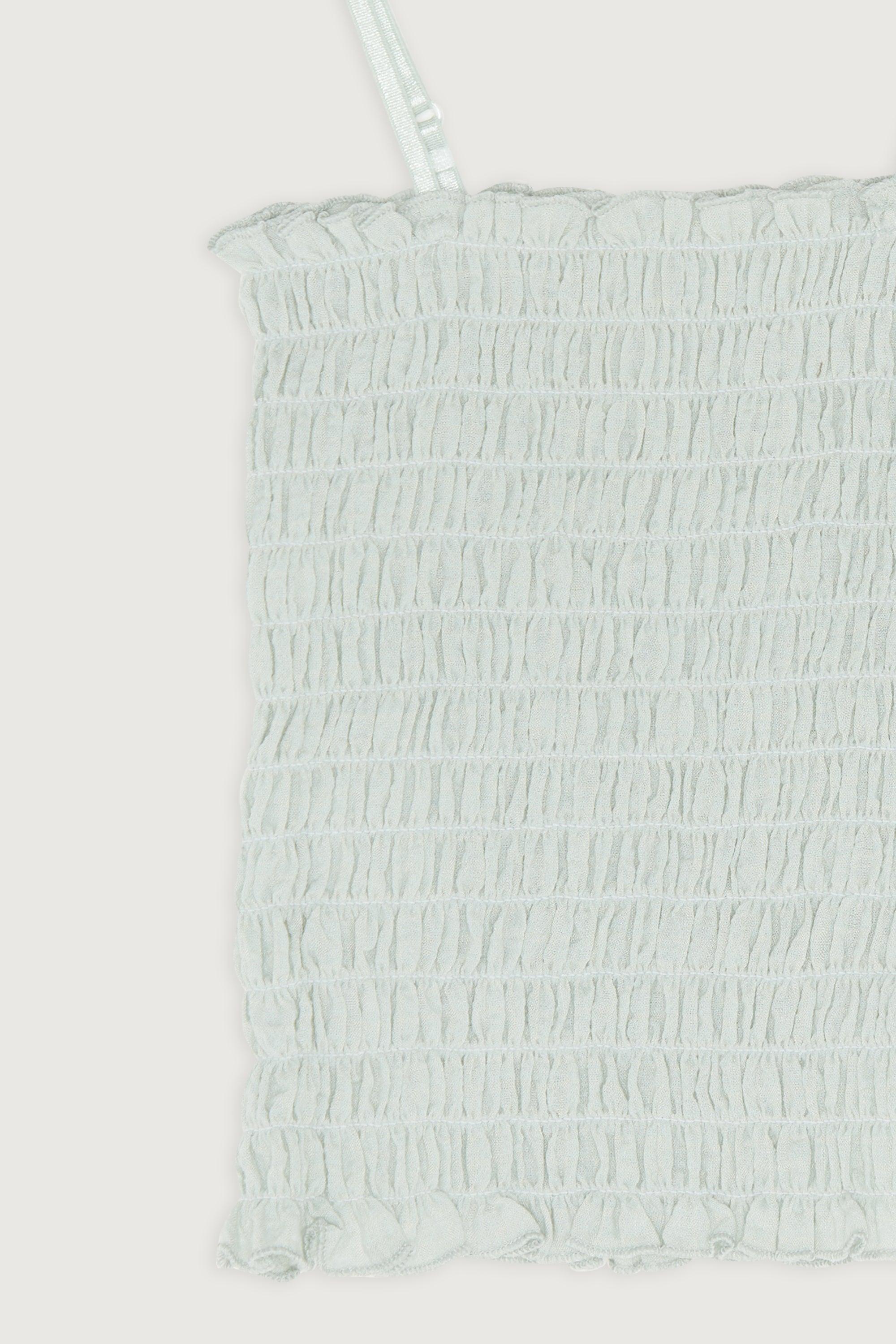 SMOCKED TANK by OAK + FORT