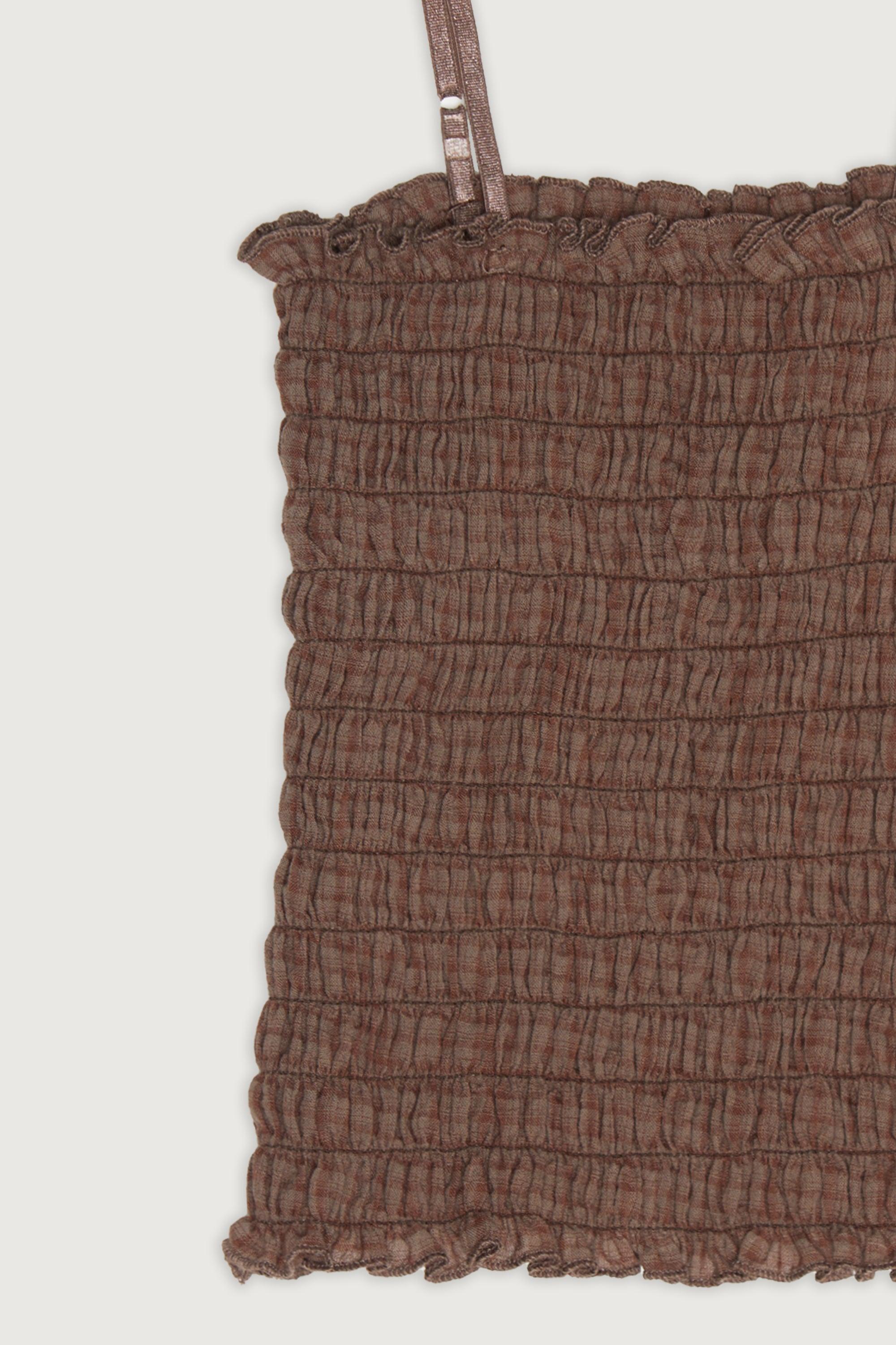 SMOCKED TANK by OAK + FORT