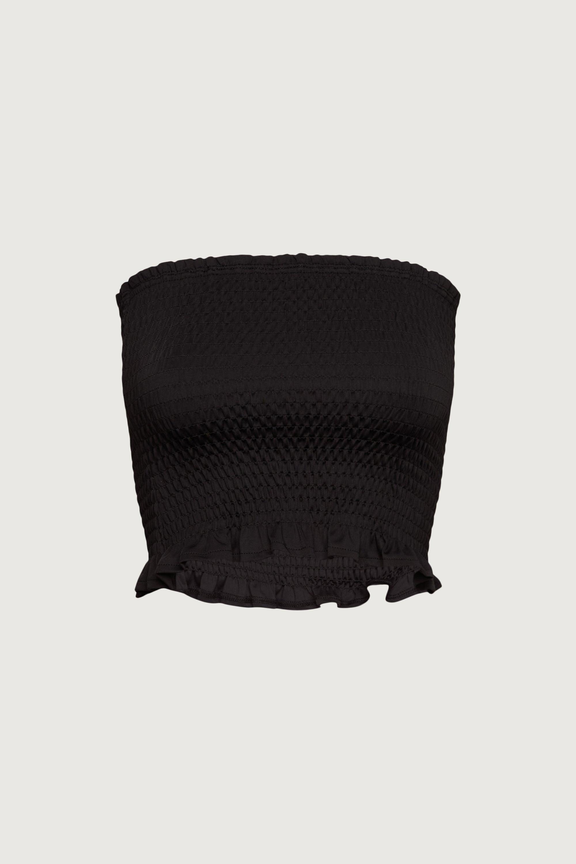 SMOCKED TUBE TOP by OAK + FORT