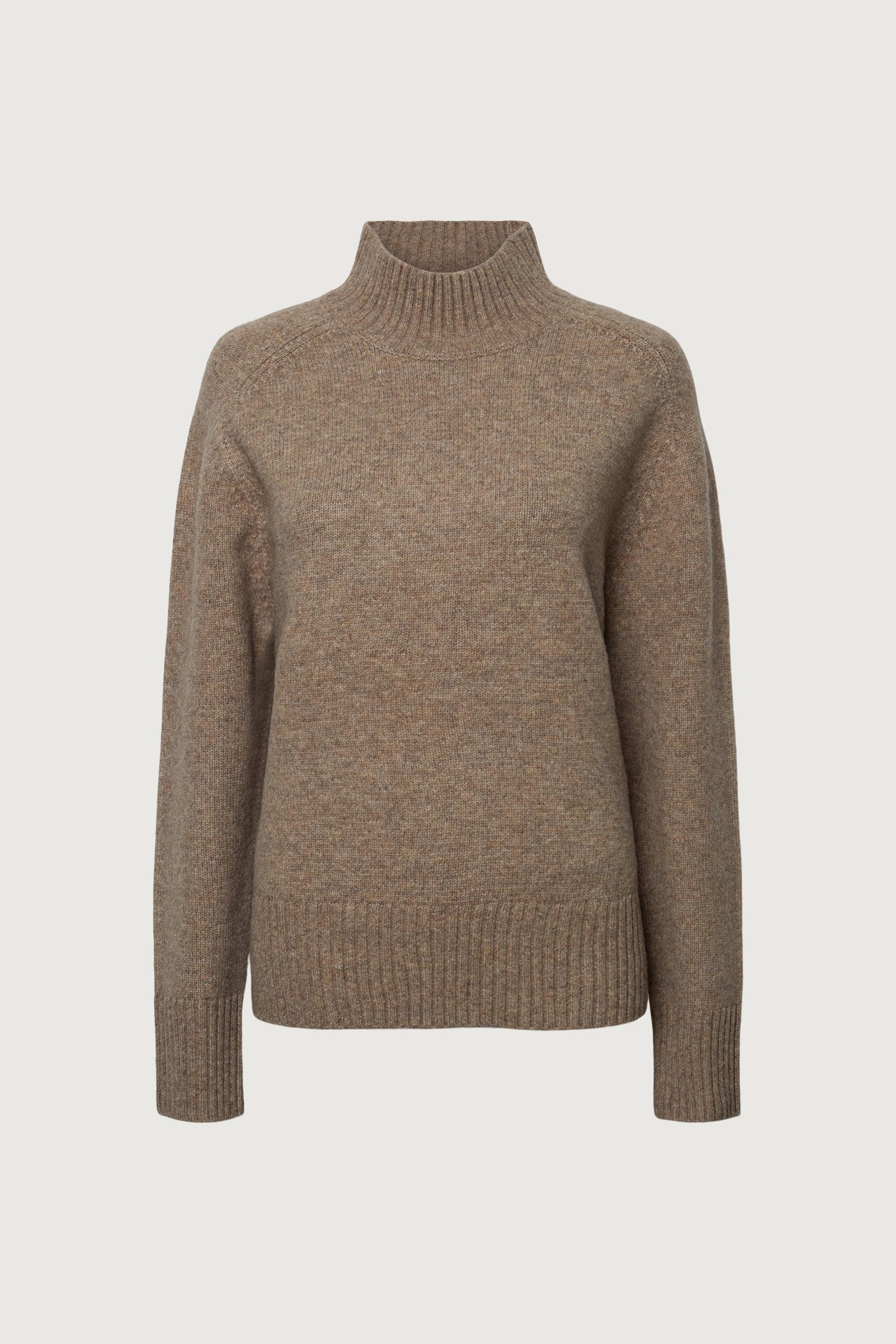 SOFT BRUSHED TURTLENECK SWEATER by OAK + FORT