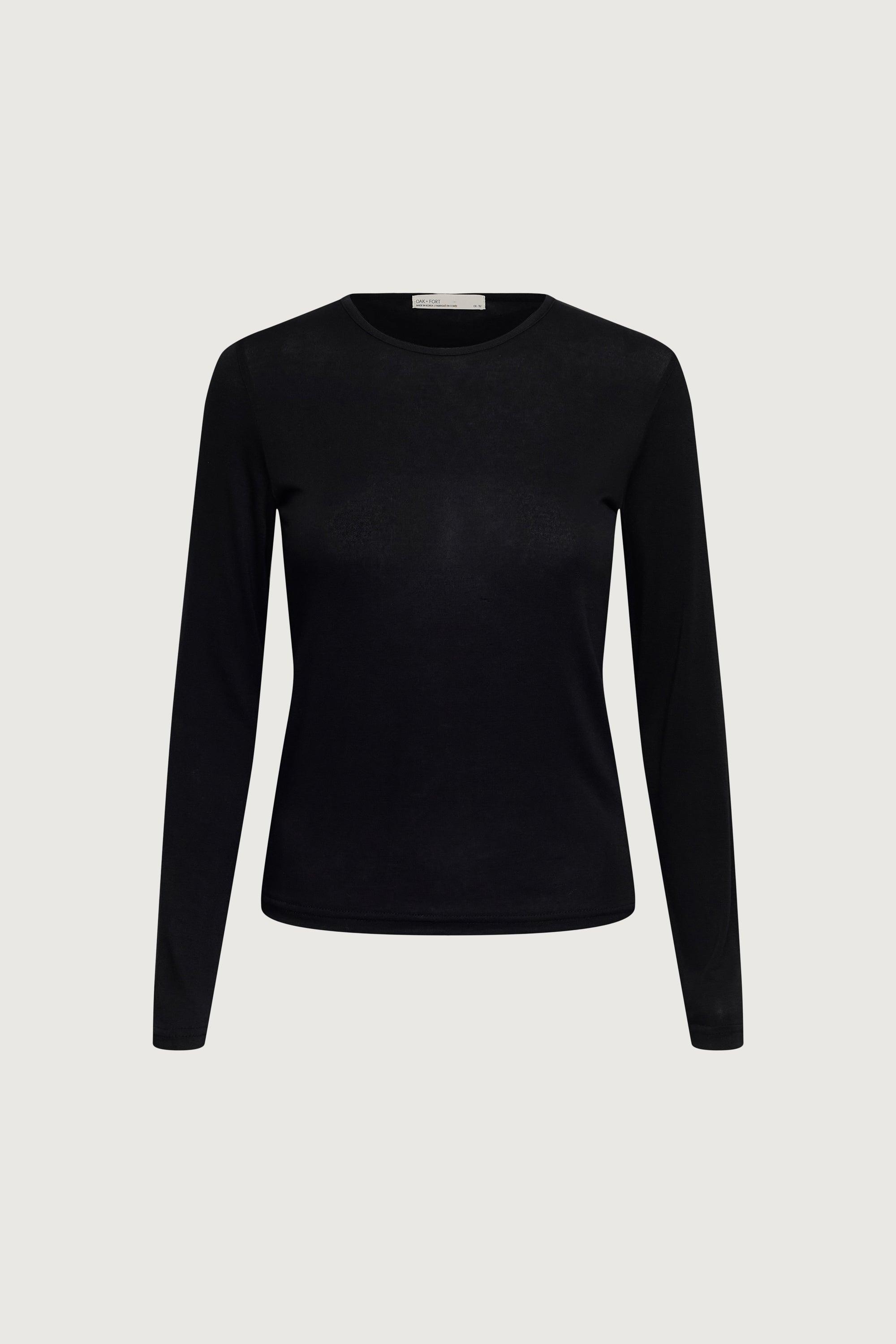 SOFT CLASSIC LONG SLEEVE TOP by OAK + FORT