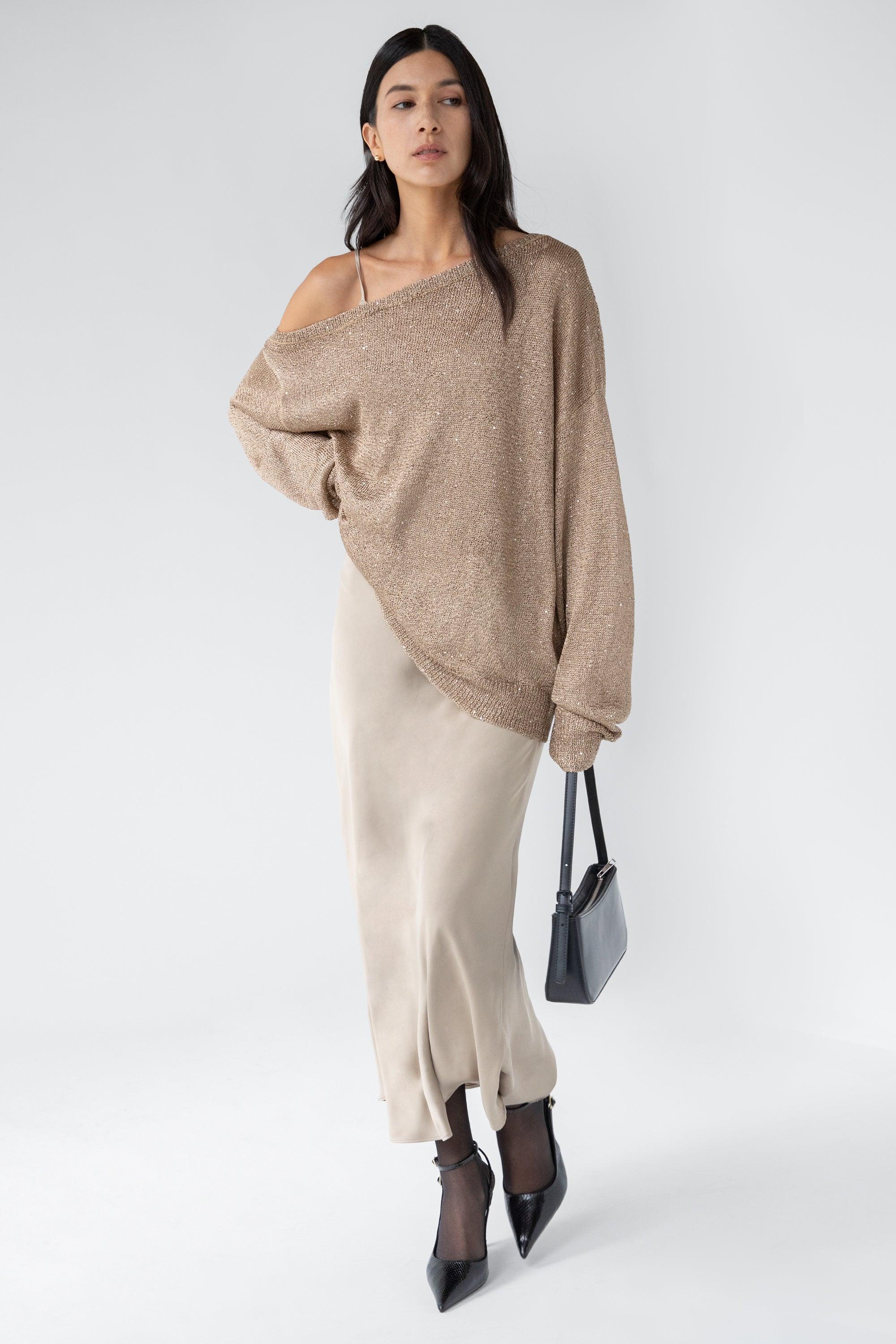 SPARKLE KNIT TOP by OAK + FORT