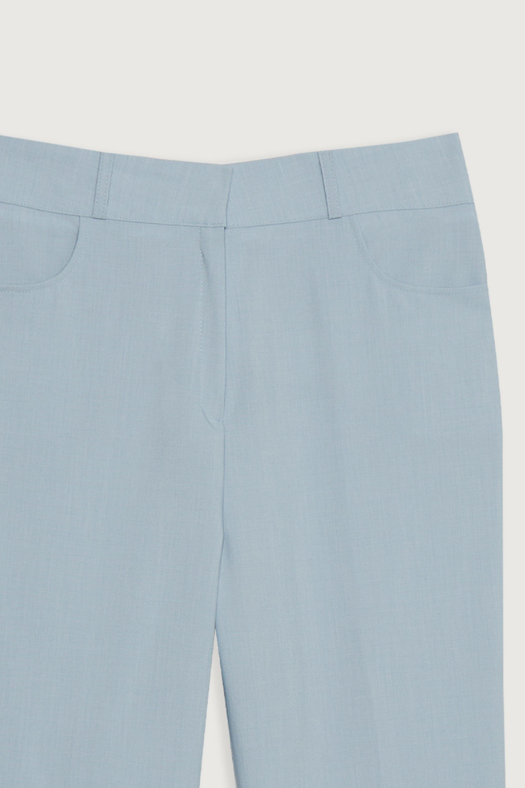 SPLIT BACK HEM TROUSER by OAK + FORT