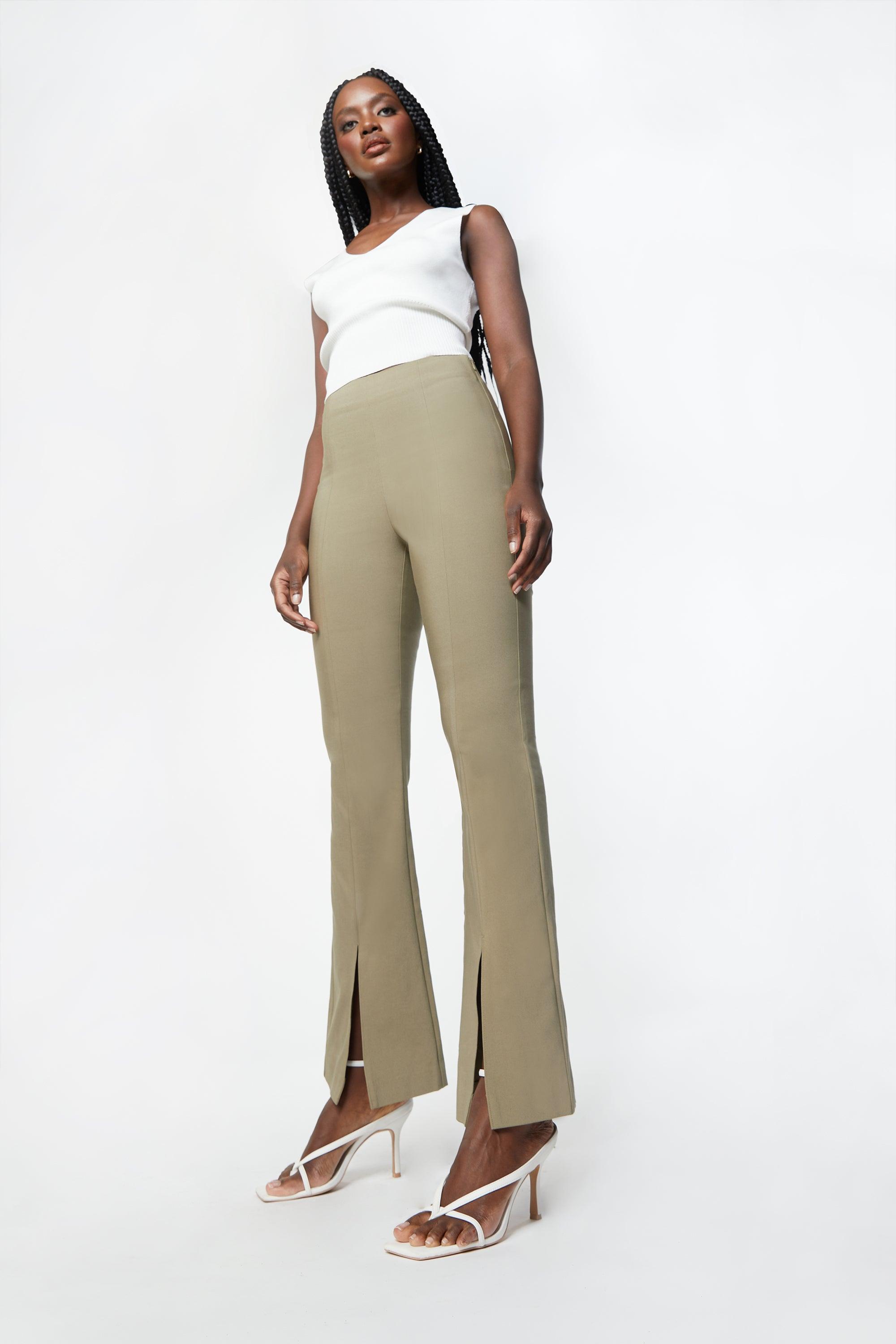 SPLIT HEM PANT by OAK + FORT