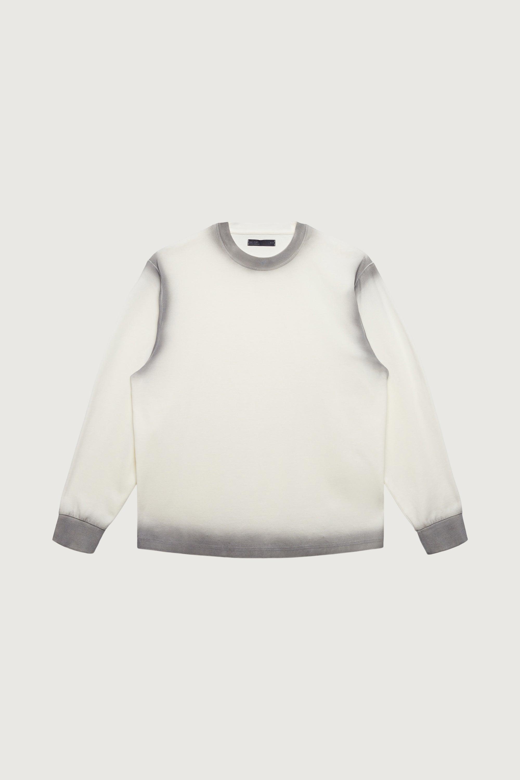 SPRAY PAINT EFFECT LONG SLEEVE SWEAT-SHIRT by OAK + FORT
