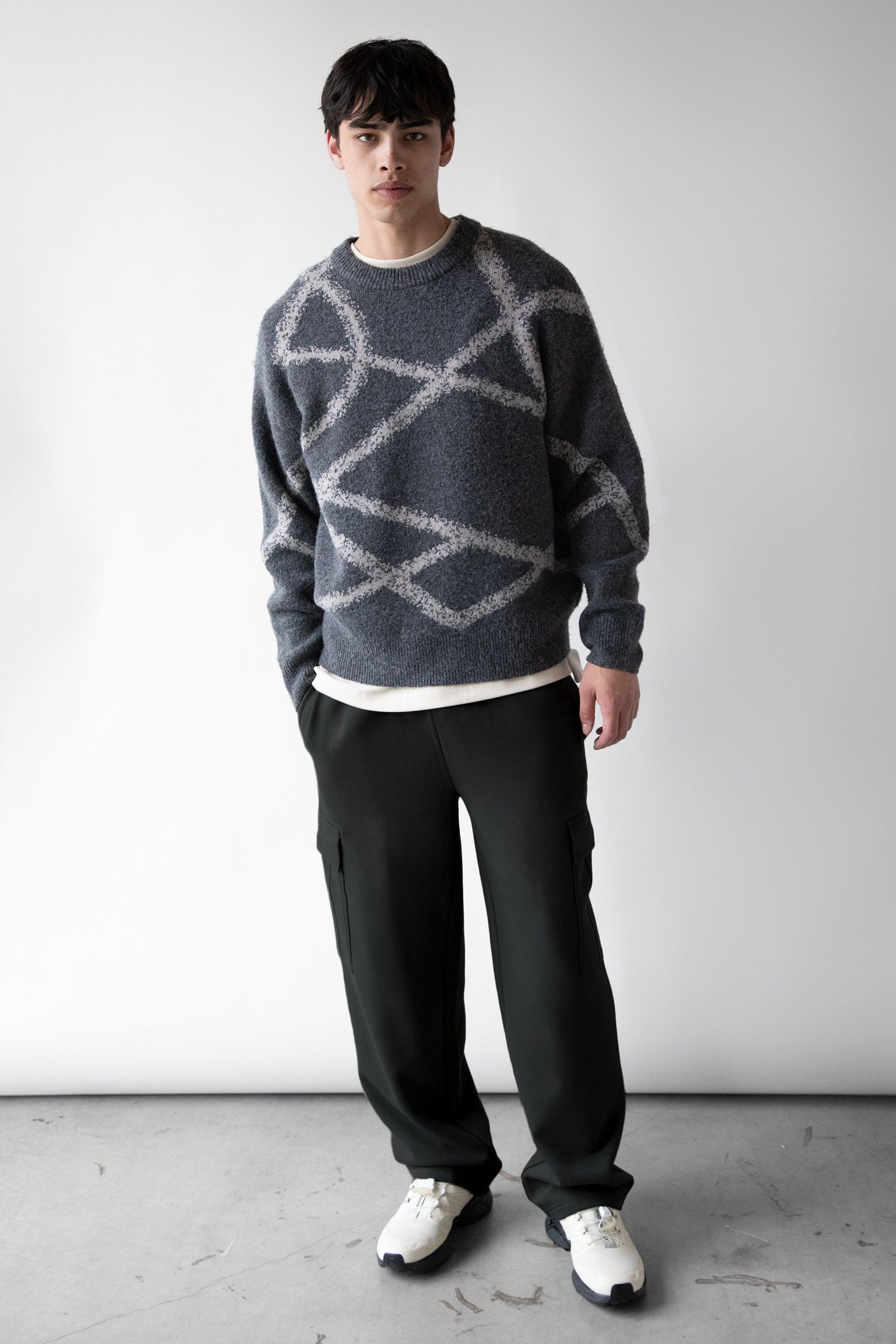 SPRAY PAINT EFFECT SWEATER by OAK + FORT