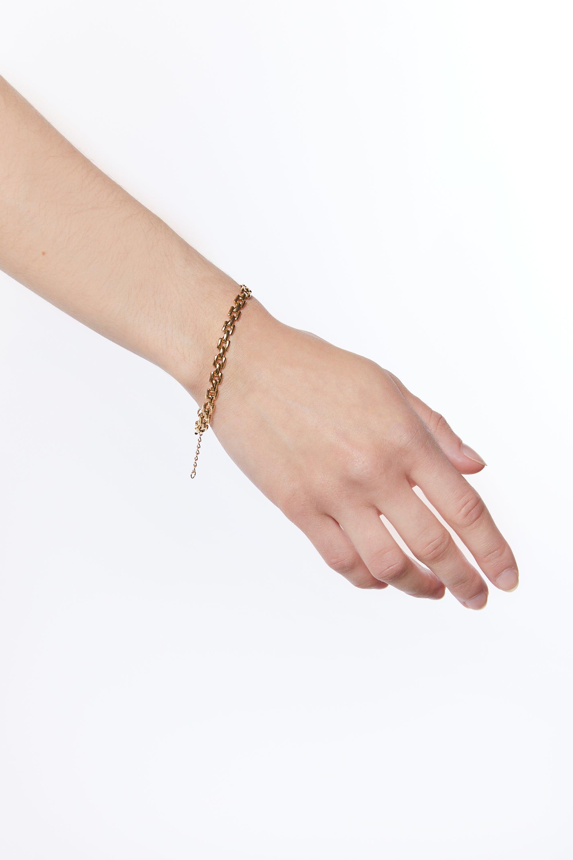 SQUARE CHAIN BRACELET by OAK + FORT