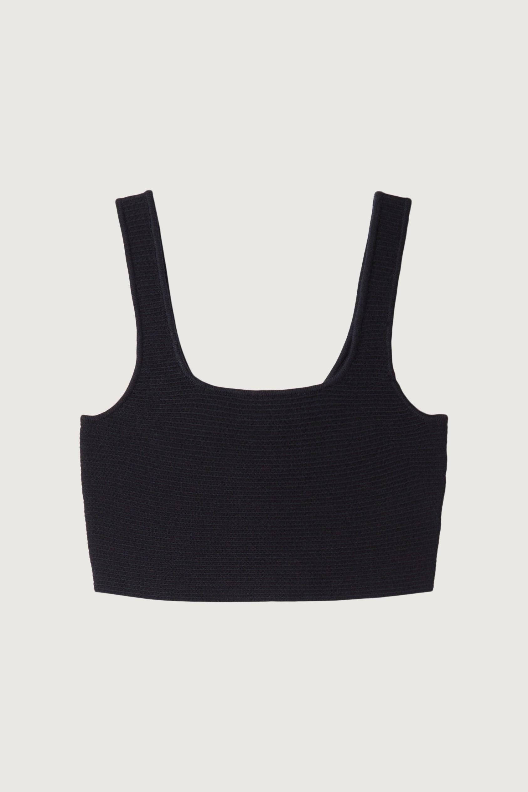 SQUARE NECK KNIT TANK by OAK + FORT