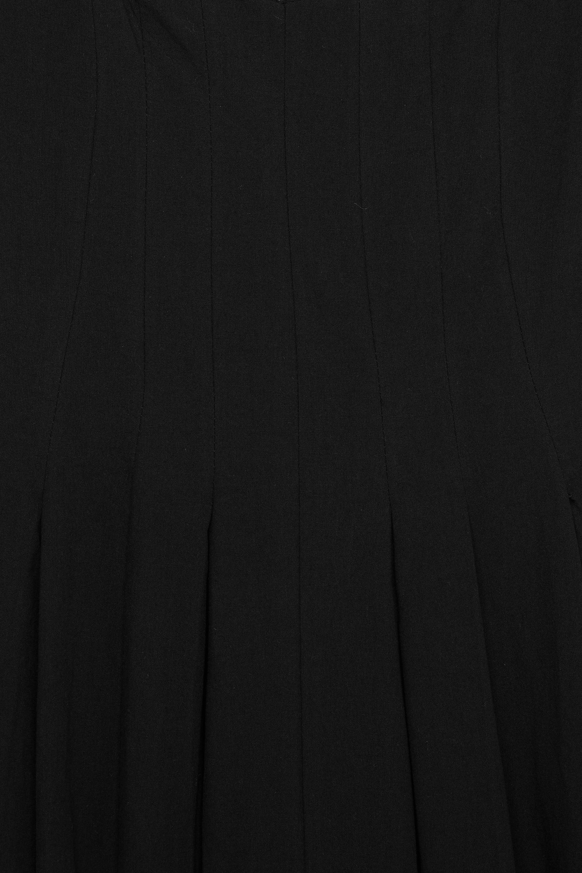 SQUARE NECK PLEATED DRESS by OAK + FORT