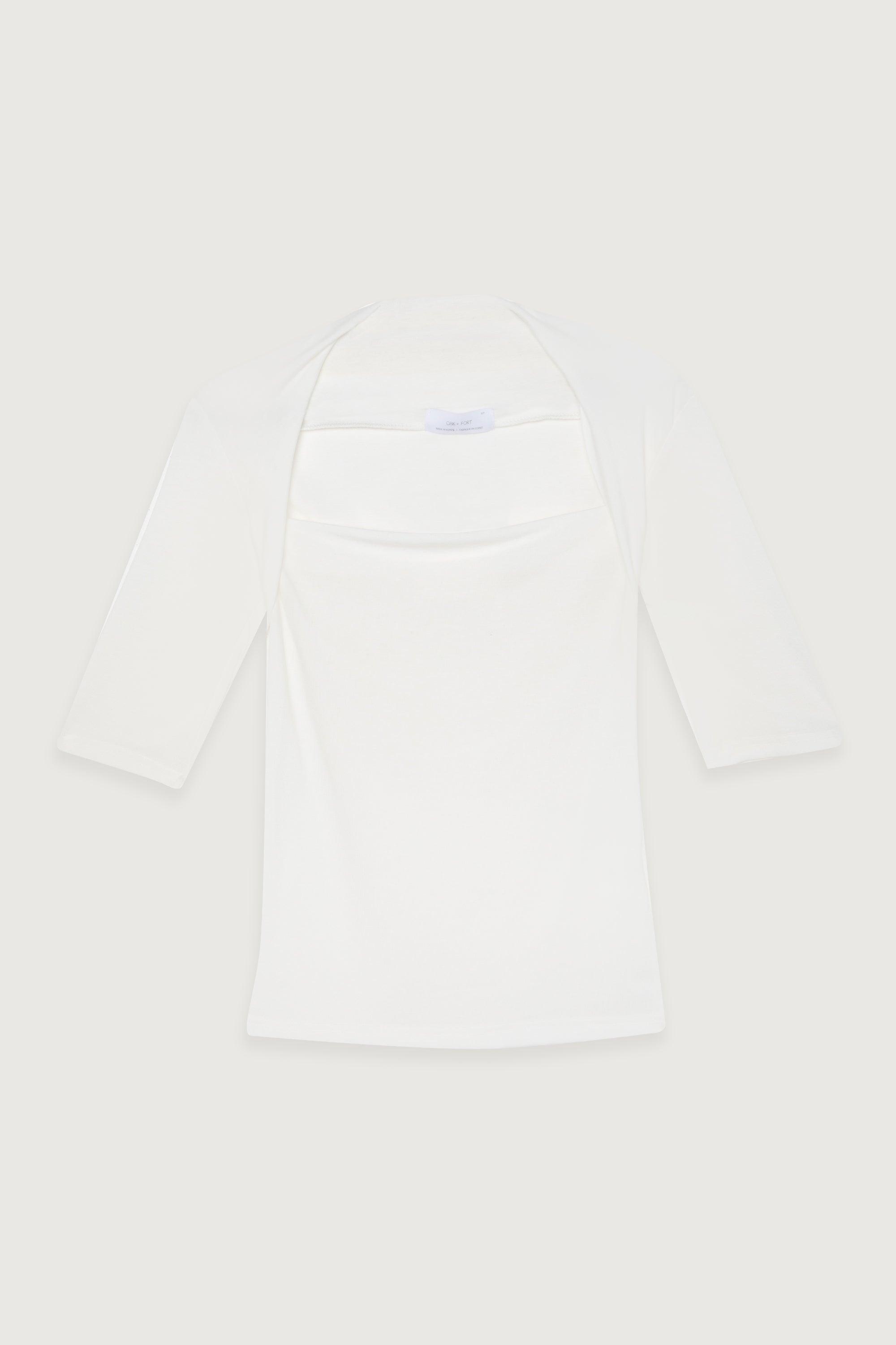 SQUARE NECK TOP by OAK + FORT