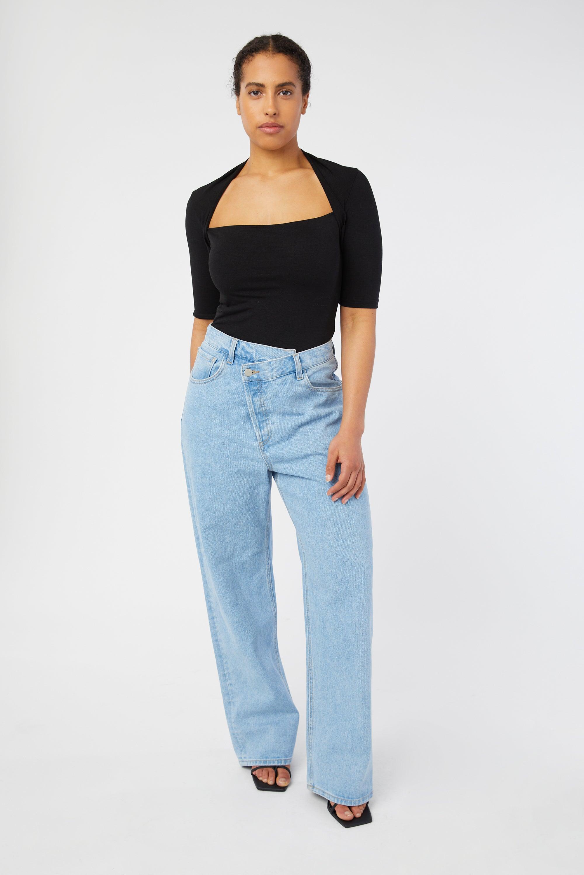 SQUARE NECK TOP by OAK + FORT