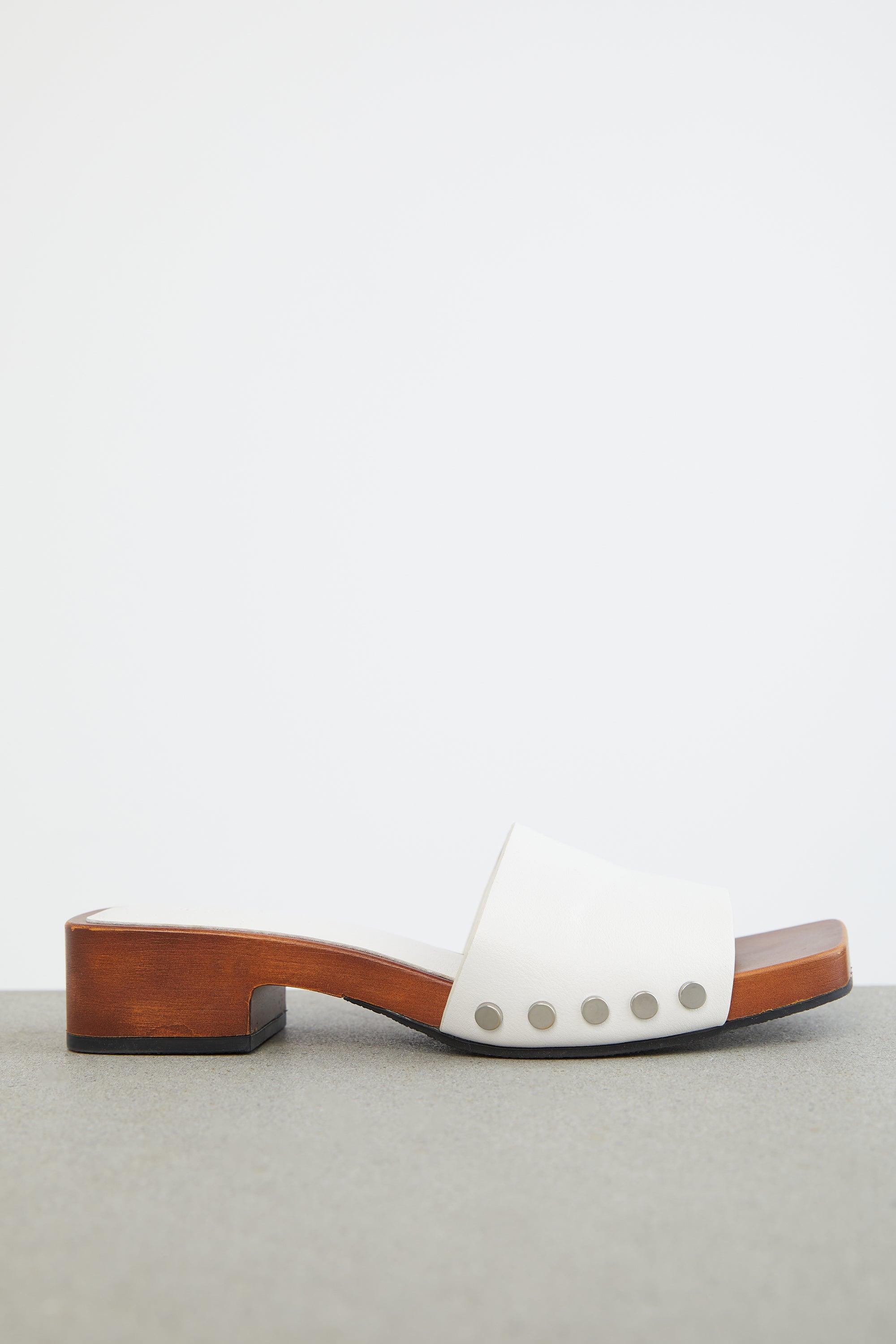SQUARE TOE CLOG by OAK + FORT