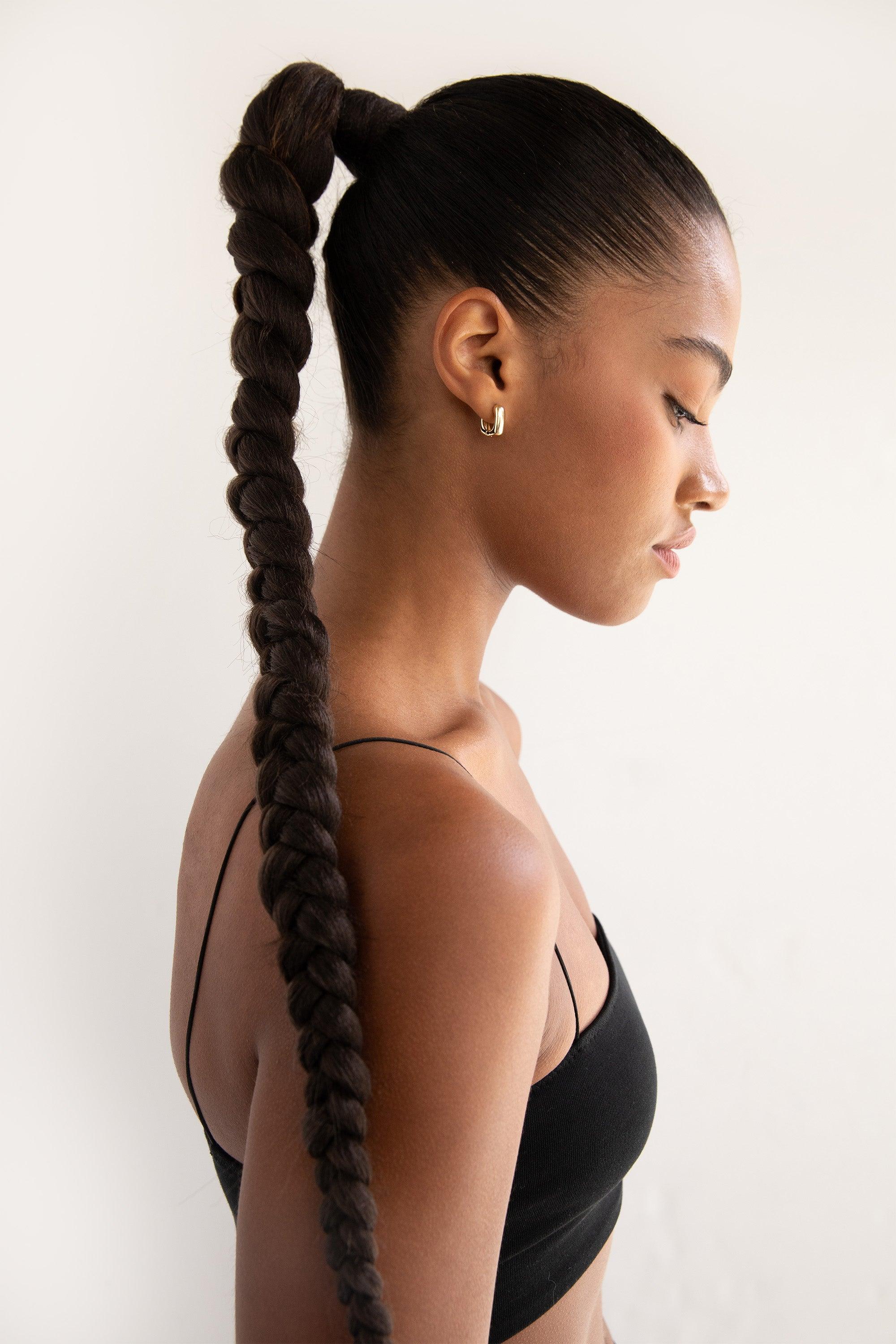SQUARED THICK HOOP by OAK + FORT