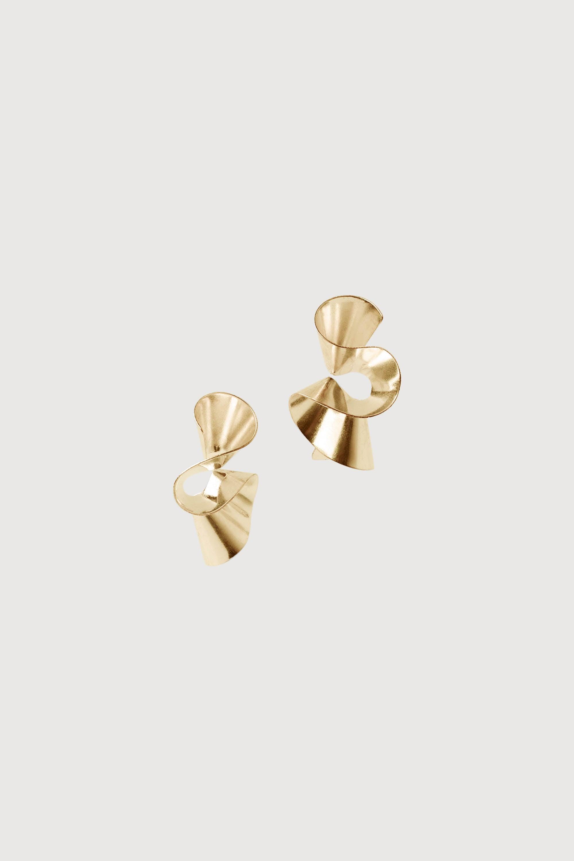 SQUIGGLE ABSTRACT EARRING by OAK + FORT