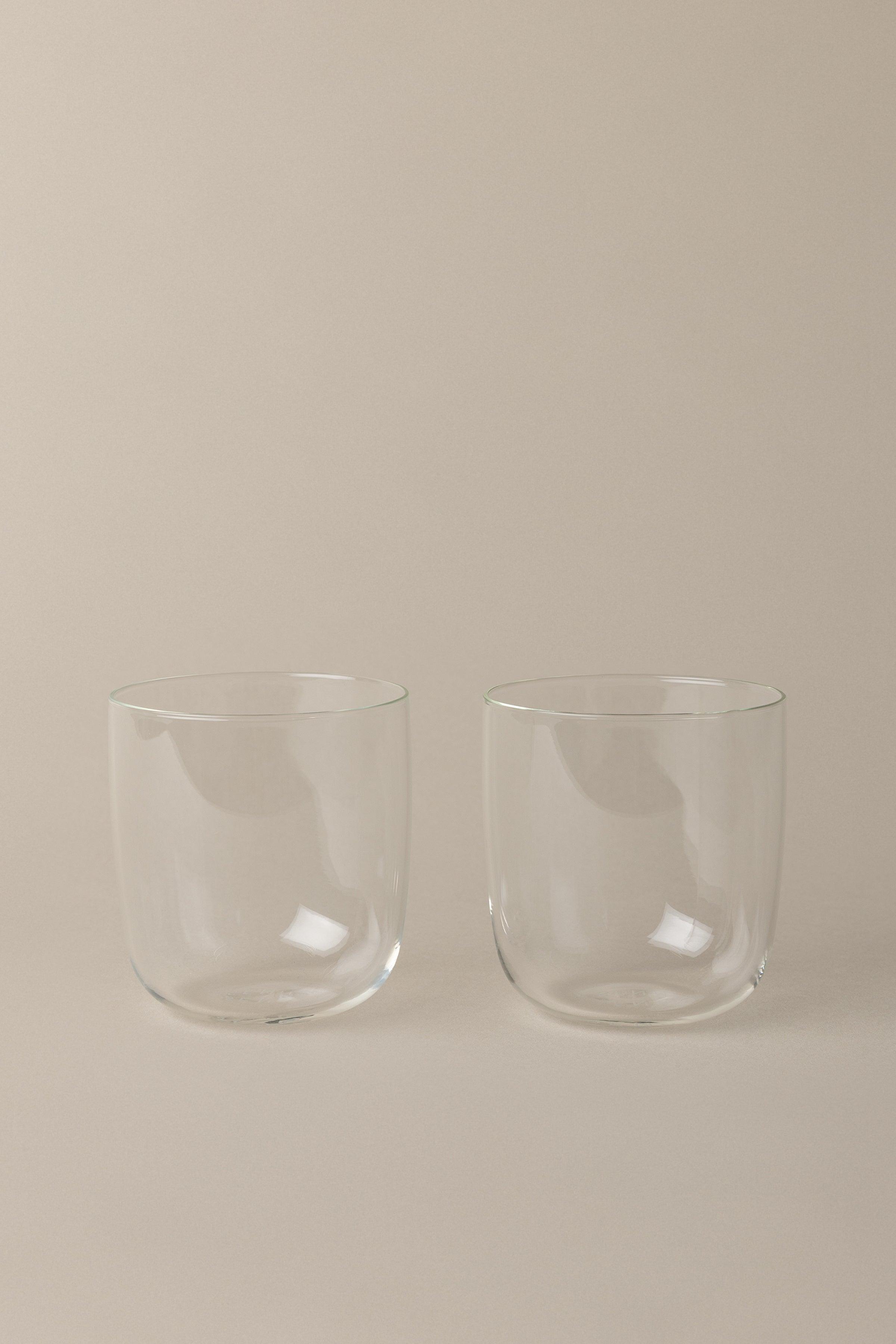 STACKABLE TUMBLERS, SET OF 2 by OAK + FORT