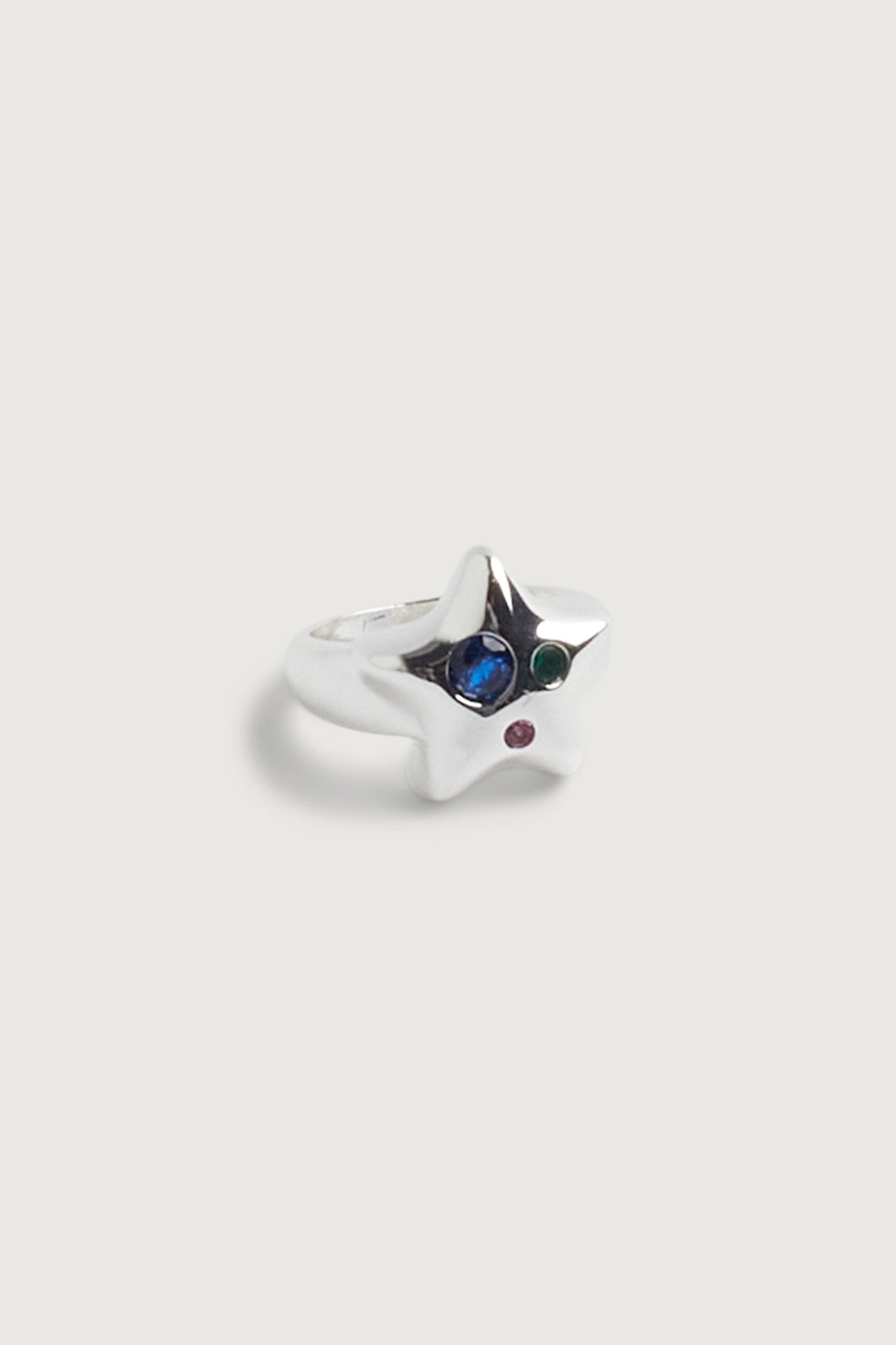 STAR PENDANT RING by OAK + FORT
