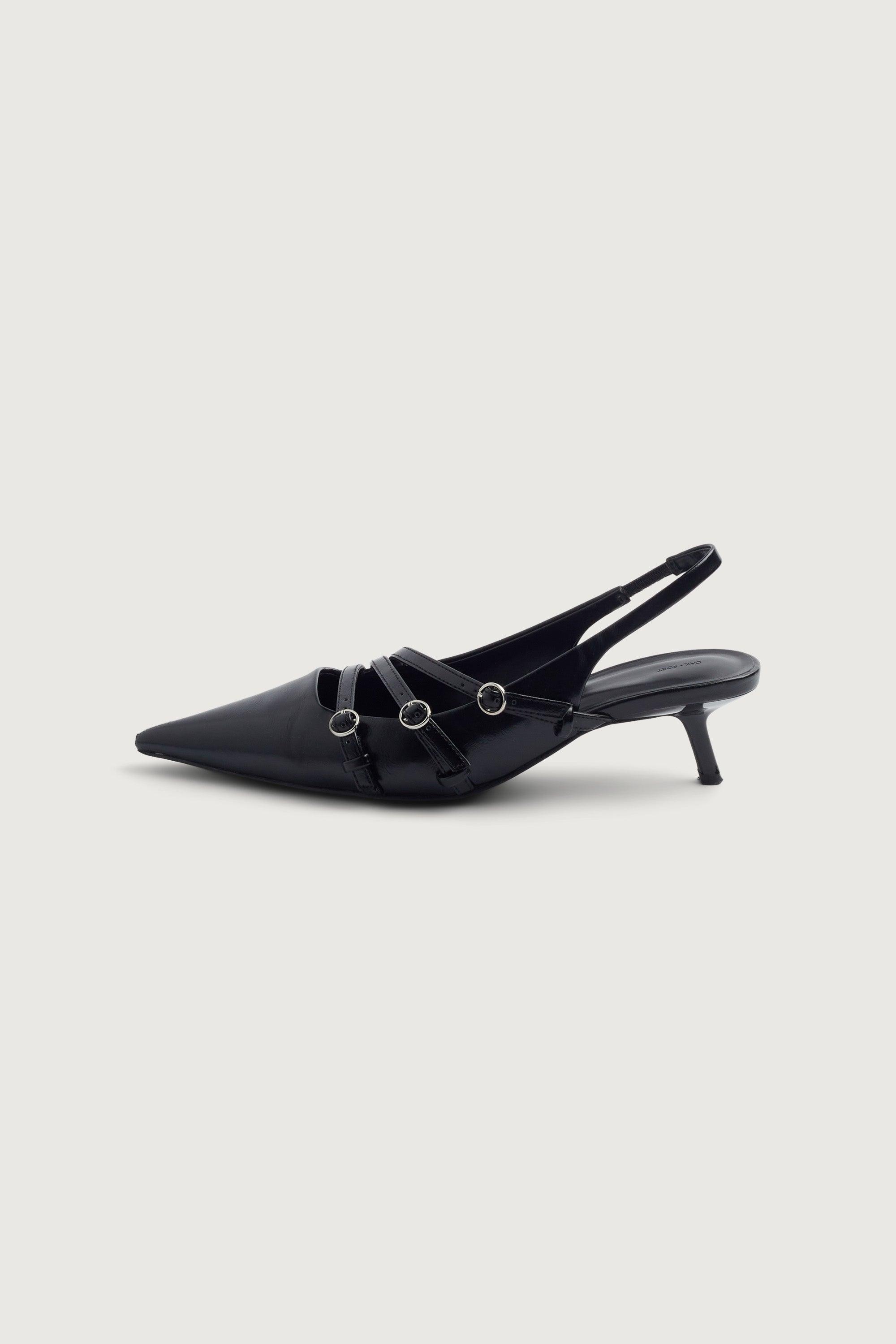 STRAPPY POINTED MULE by OAK + FORT