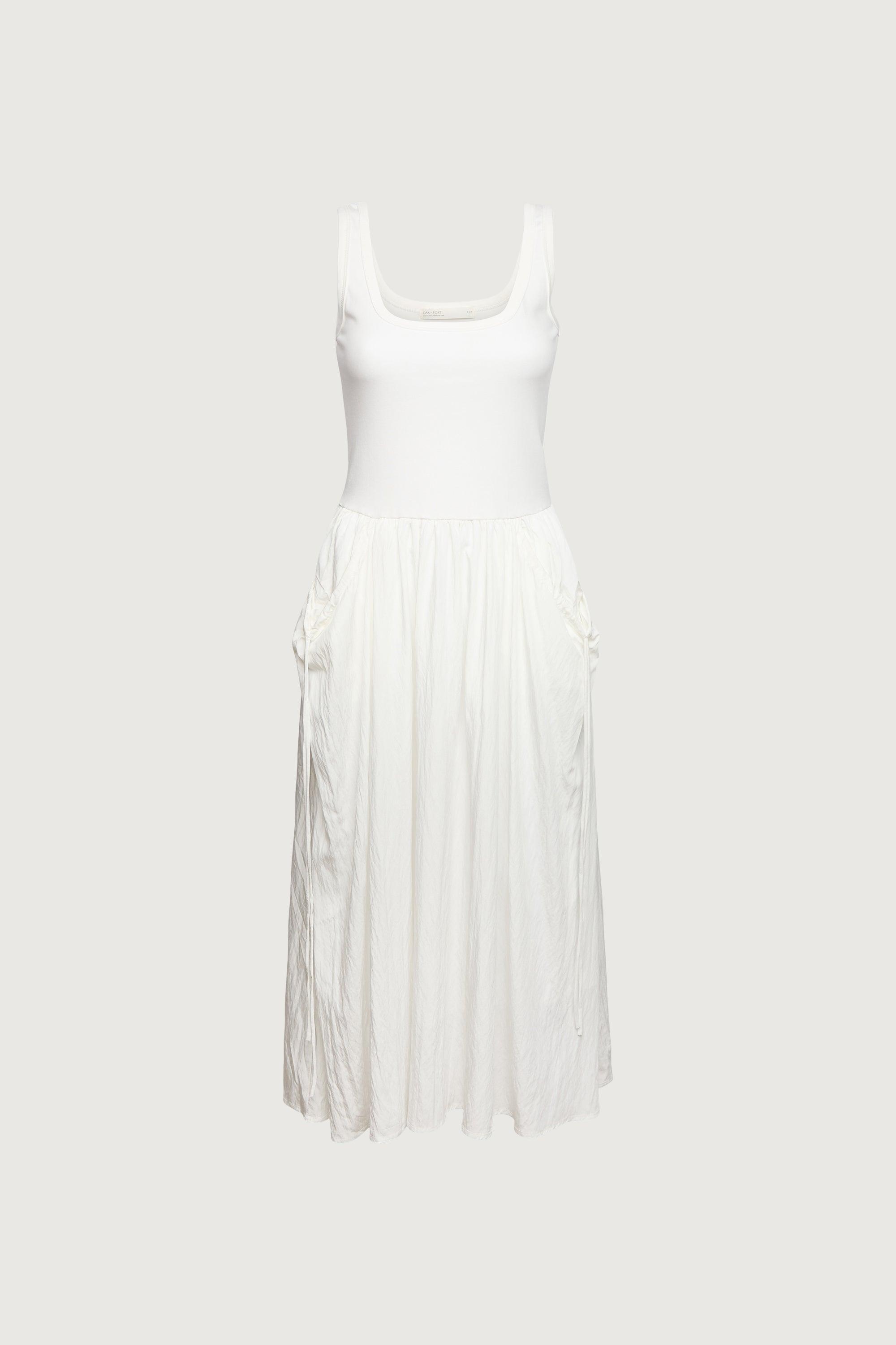 STRING POCKET MAXI DRESS by OAK + FORT