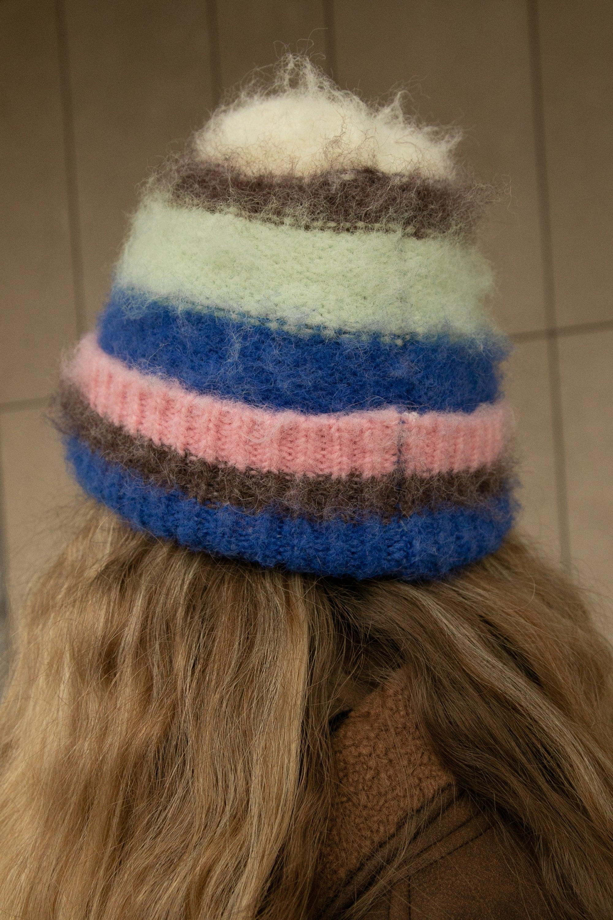 STRIPED BEANIE by OAK + FORT