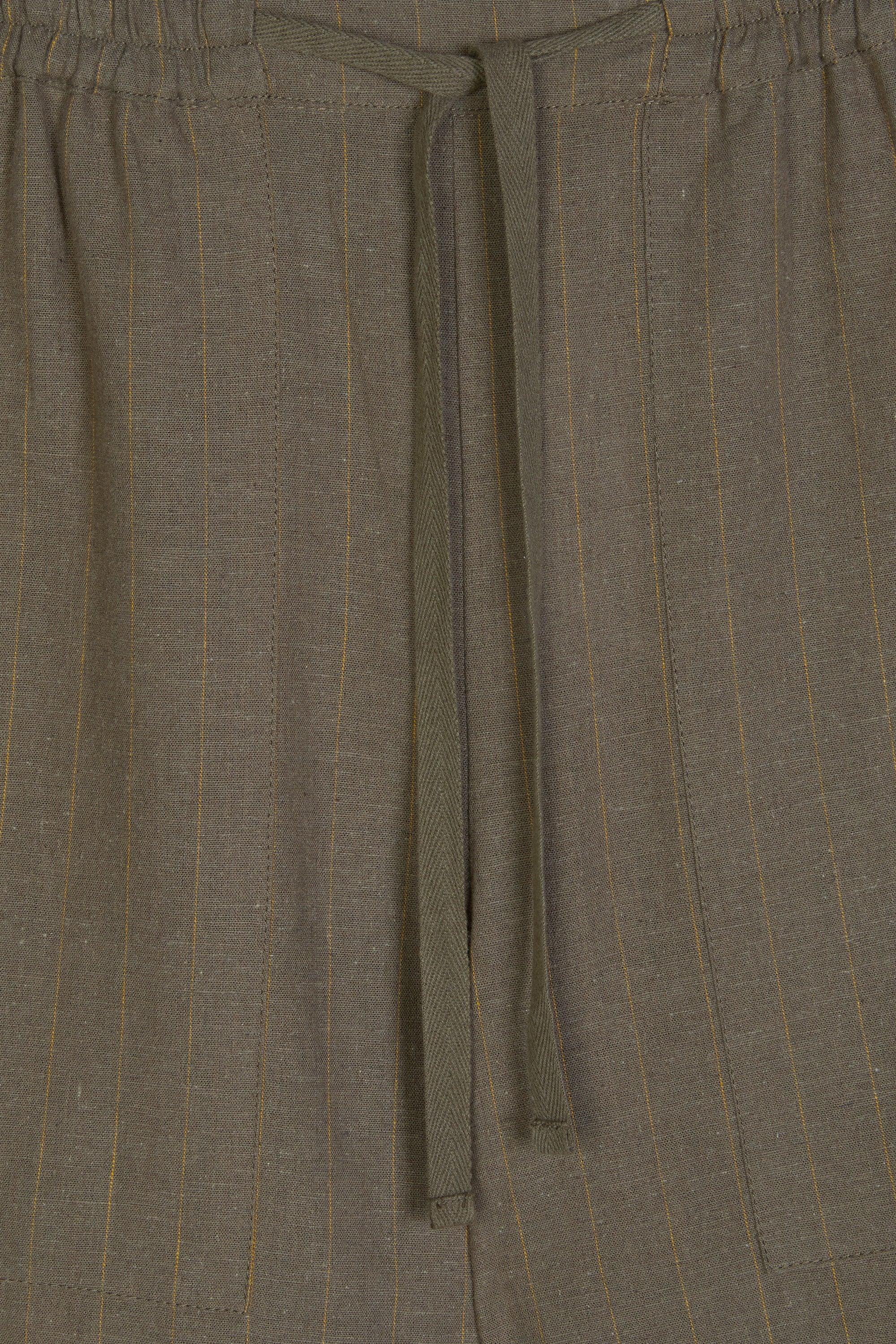 STRIPED LINEN TROUSER by OAK + FORT