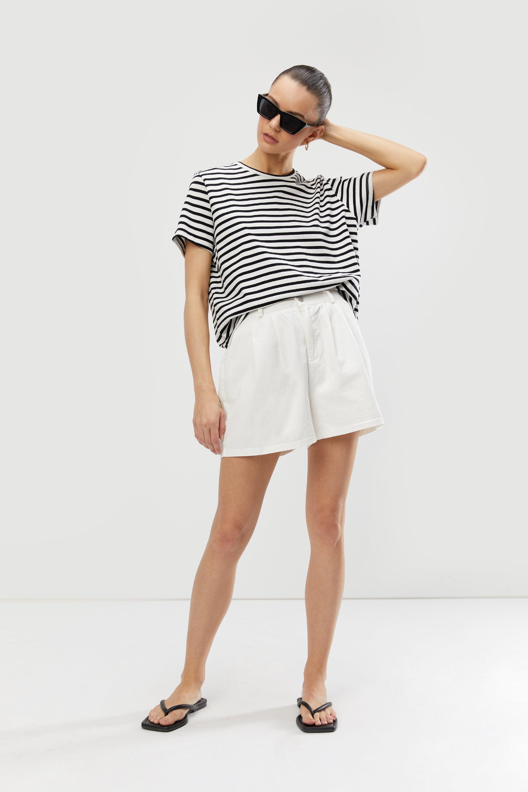 STRIPED TEE by OAK + FORT